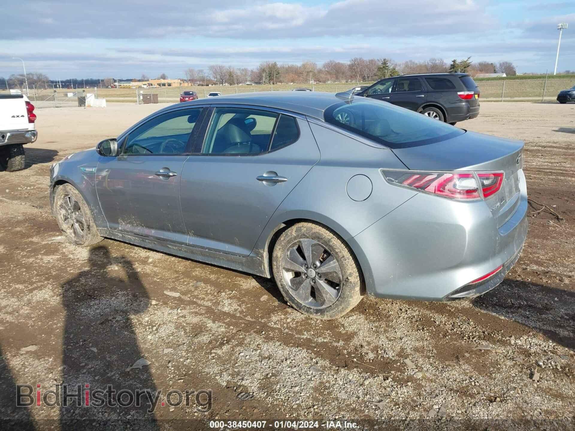 2014 KIA OPTIMA HYBRID - VIN: KNAGN4AD4E5074344 - Фото 3