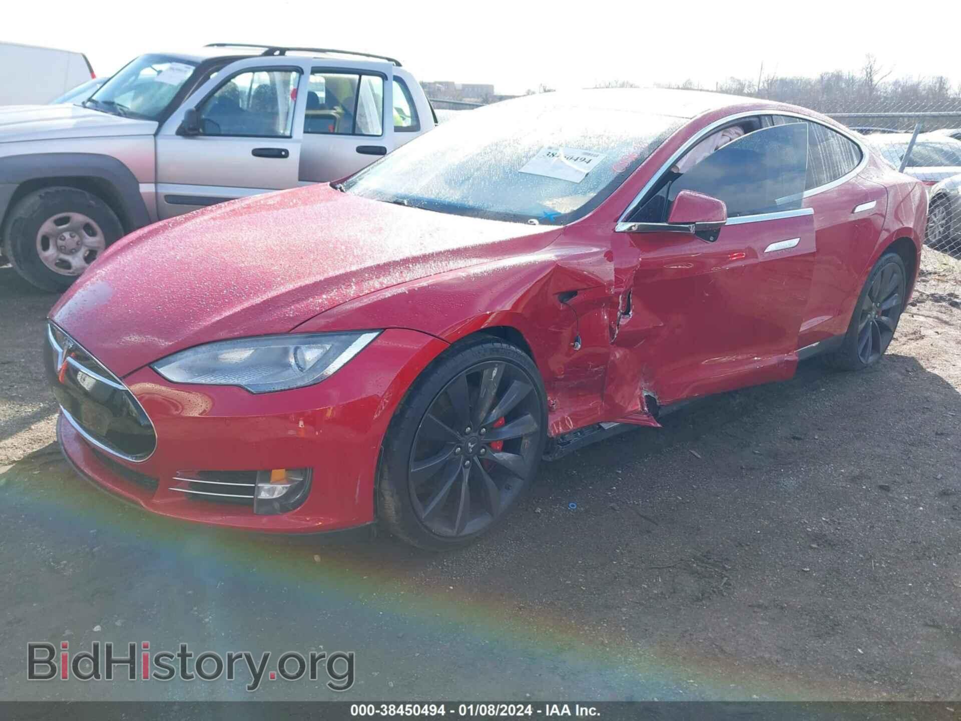 2015 TESLA MODEL S - VIN: 5YJSA1H41FF089638 - Photo 2