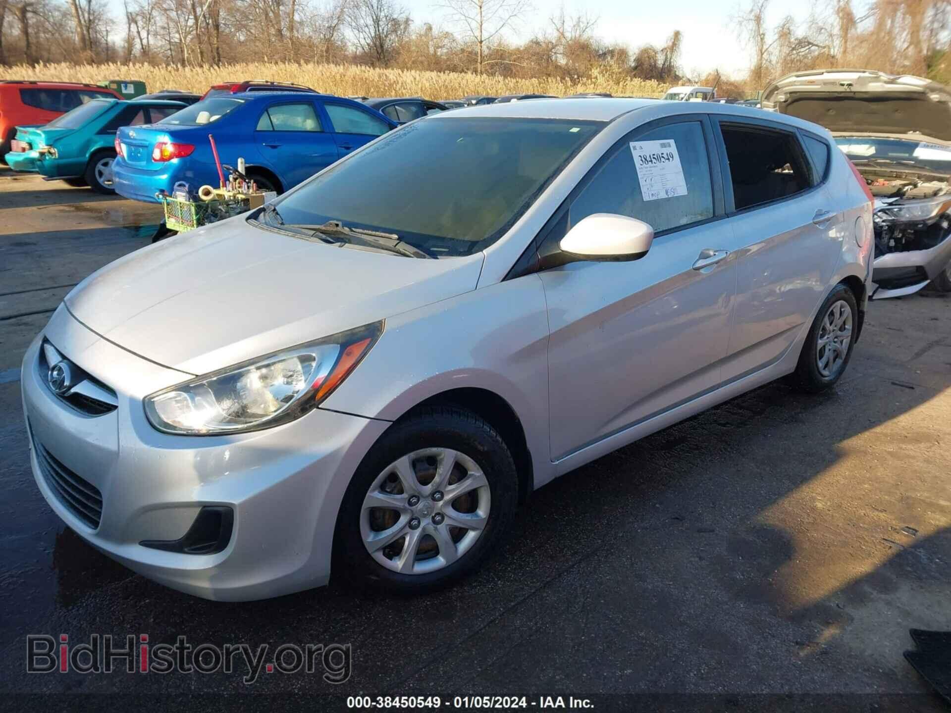 2012 HYUNDAI ACCENT - VIN: KMHCT5AE3CU045681 - Фото 2
