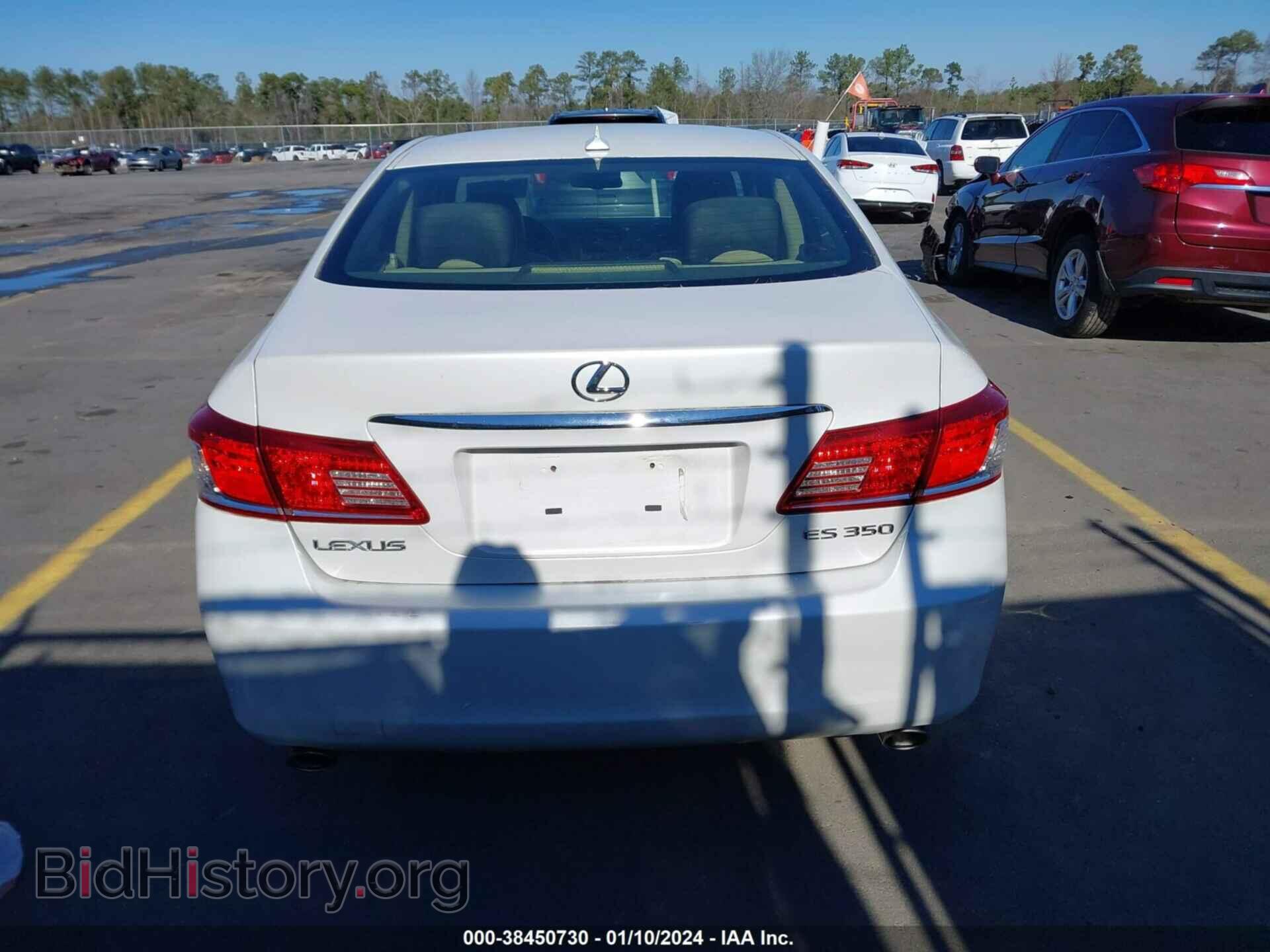 2010 LEXUS ES 350 - VIN: JTHBK1EG6A2363681 - Фото 16