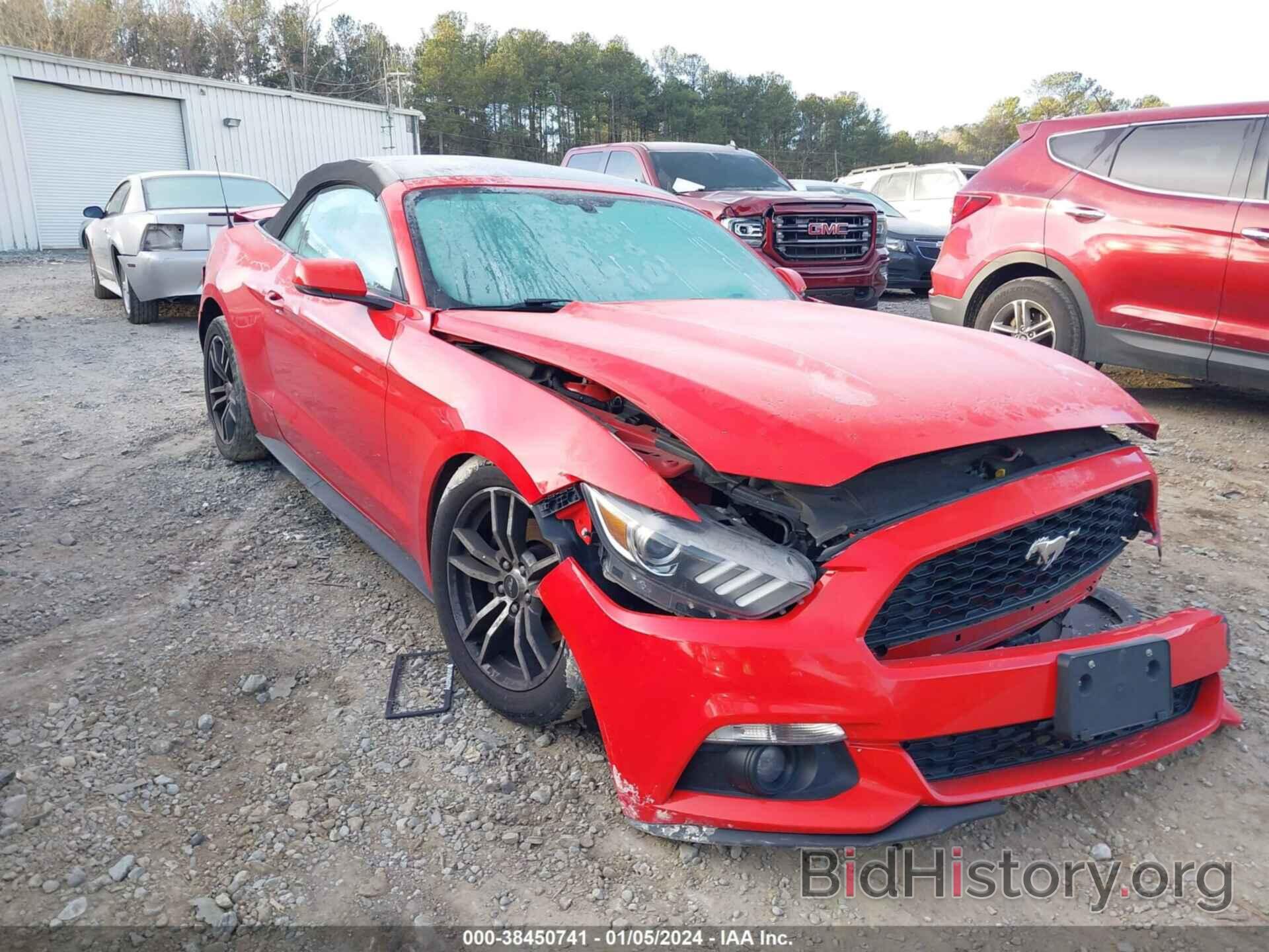 Photo 1FATP8UH9G5304504 - FORD MUSTANG 2016