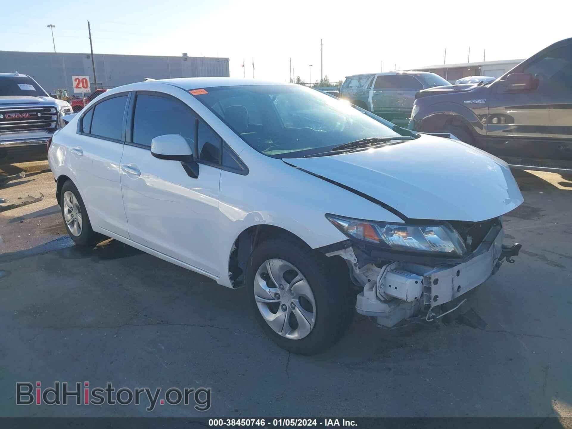 Фотография 19XFB2F55DE058203 - HONDA CIVIC 2013
