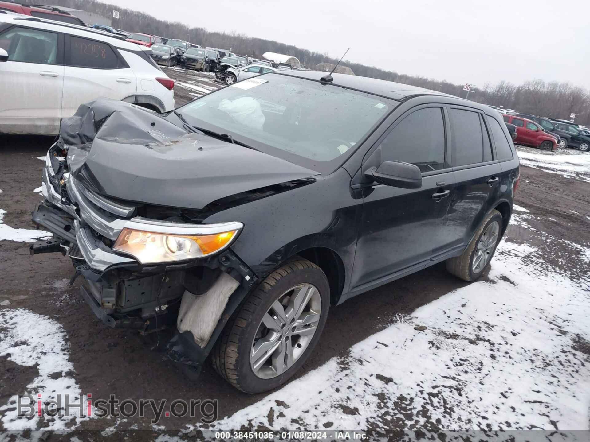 2013 FORD EDGE - VIN: 2FMDK3JC7DBC31502 - Фото 2