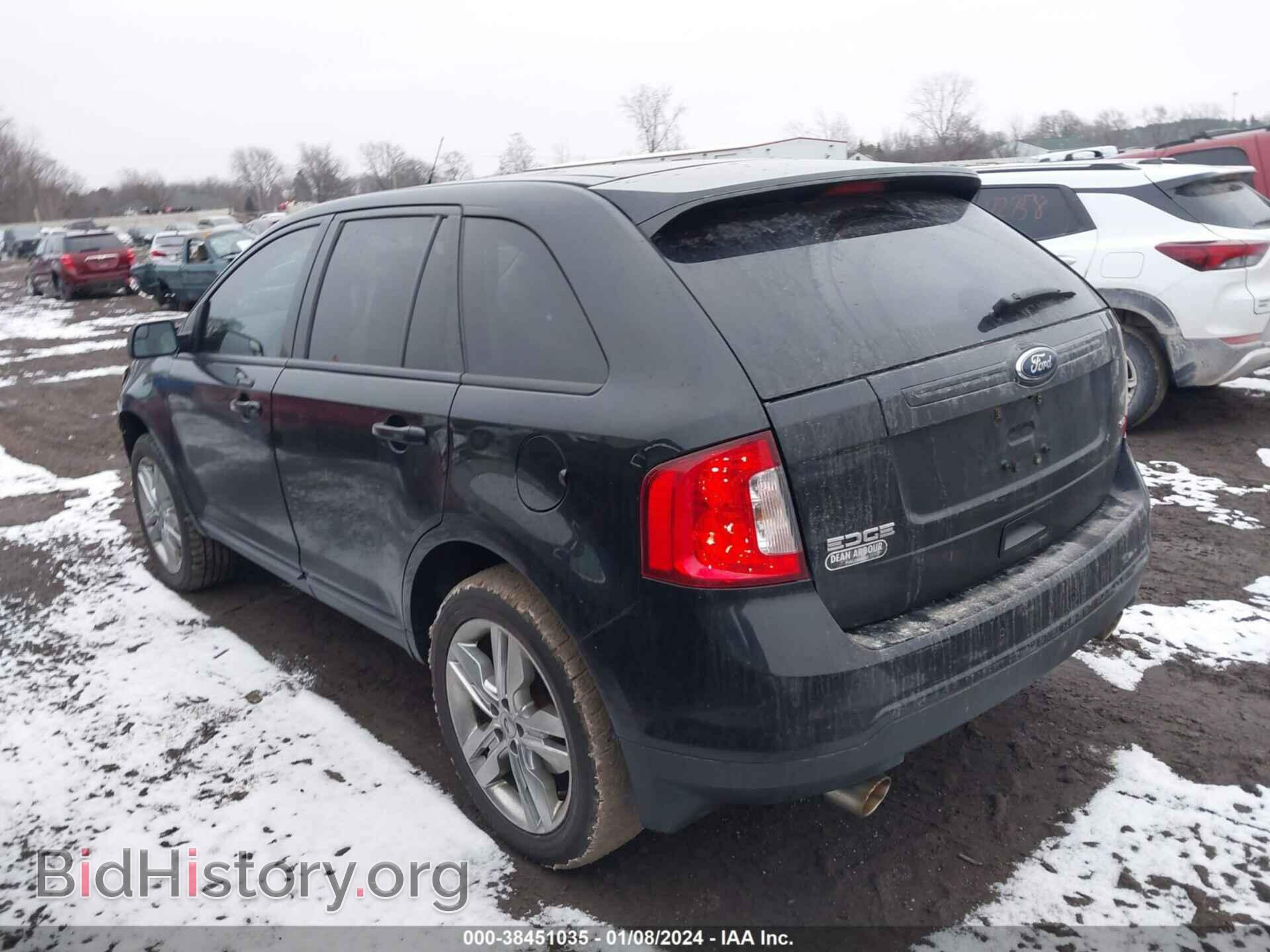 2013 FORD EDGE - VIN: 2FMDK3JC7DBC31502 - Фото 3
