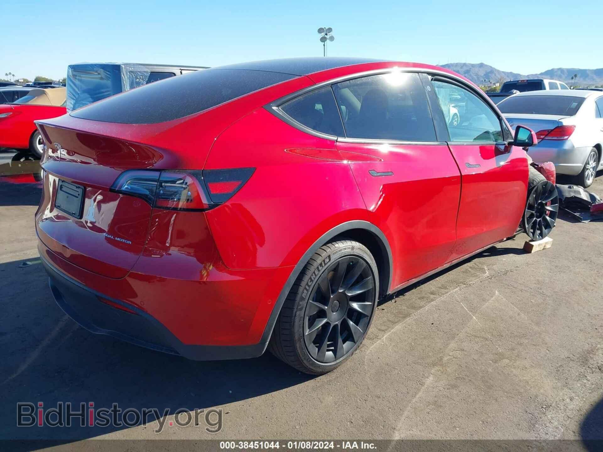 2021 TESLA MODEL Y - VIN: 5YJYGDEE2MF084761 - Фото 4