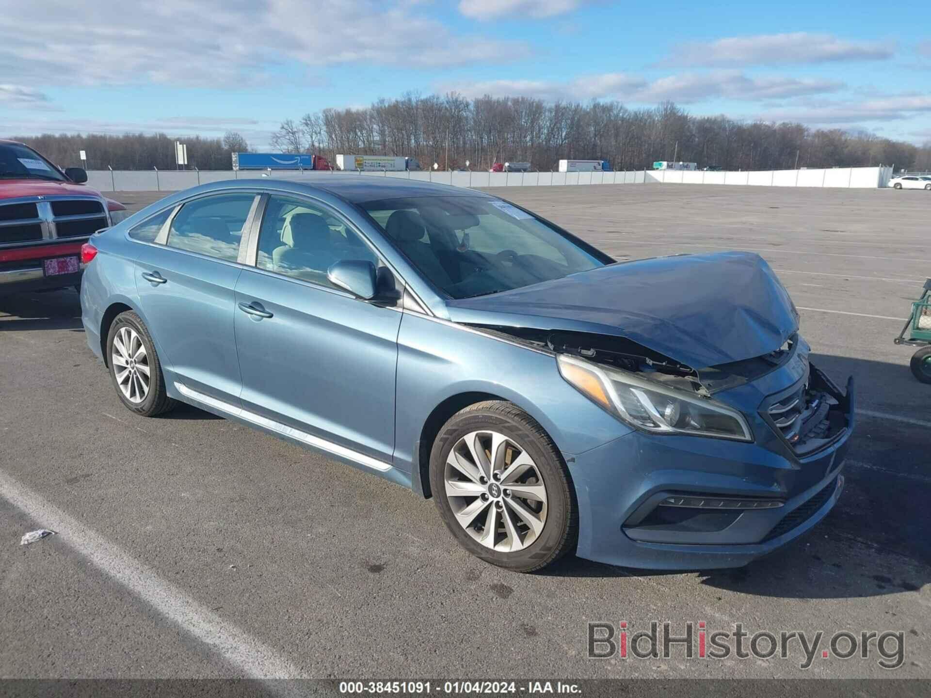 Photo 5NPE34AF6GH349300 - HYUNDAI SONATA 2016