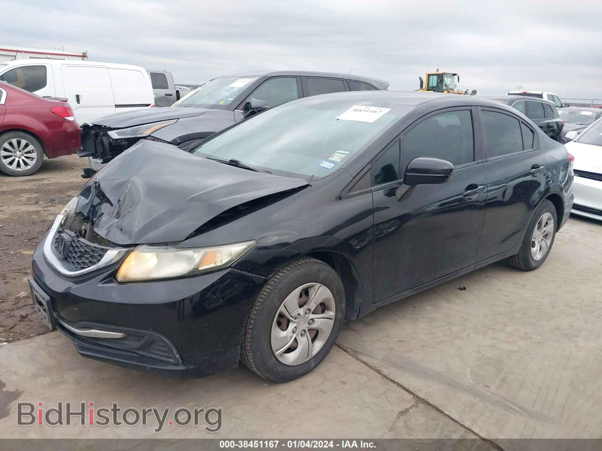 2015 HONDA CIVIC - VIN: 19XFB2F52FE083482 - Фото 2