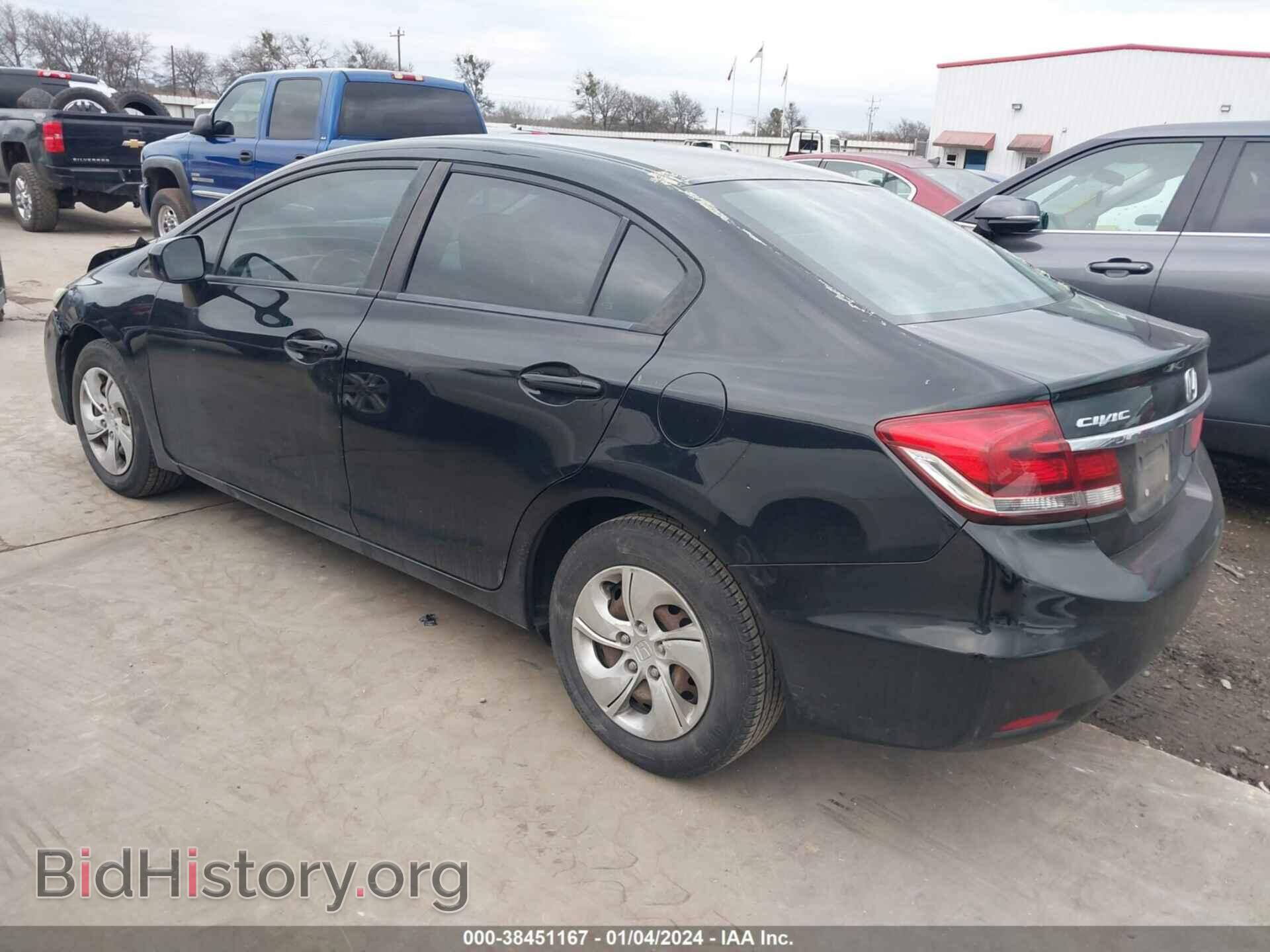 2015 HONDA CIVIC - VIN: 19XFB2F52FE083482 - Фото 3