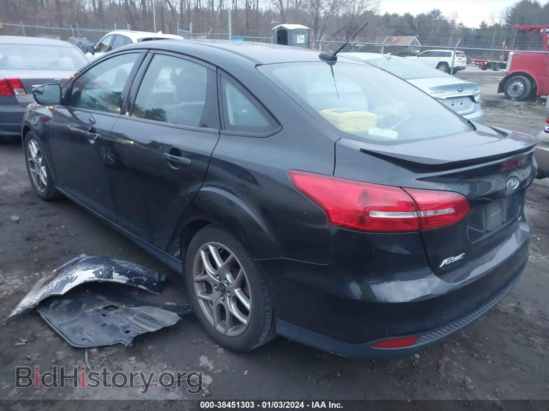 2015 FORD FOCUS - VIN: 1FADP3F26FL207965 - Фото 3