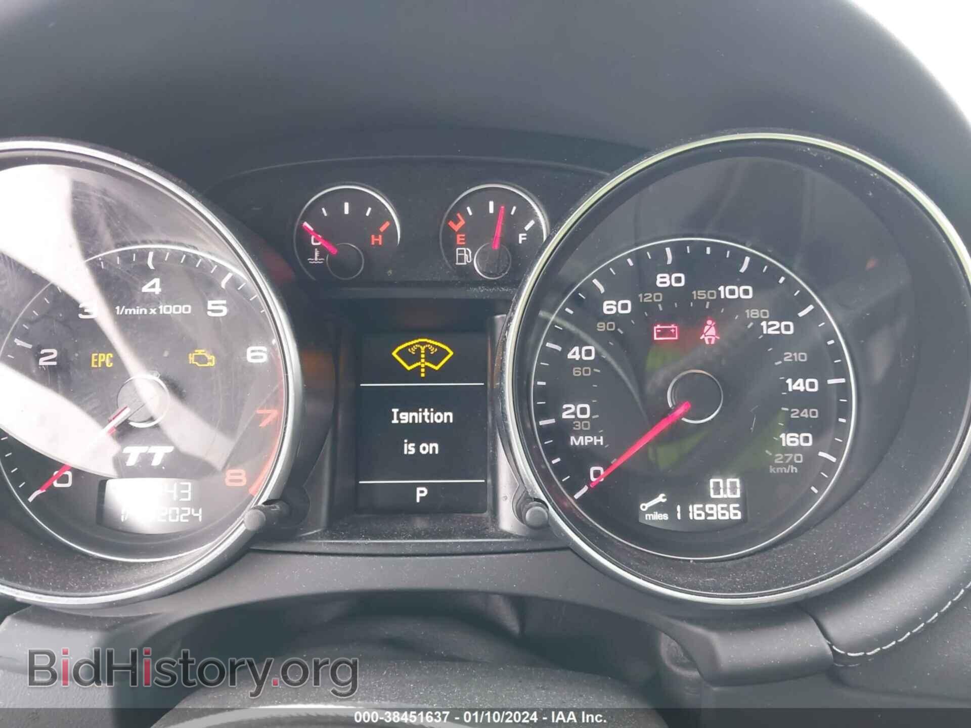 2012 AUDI TT - VIN: TRUBFAFK9C1006034 - Фото 7
