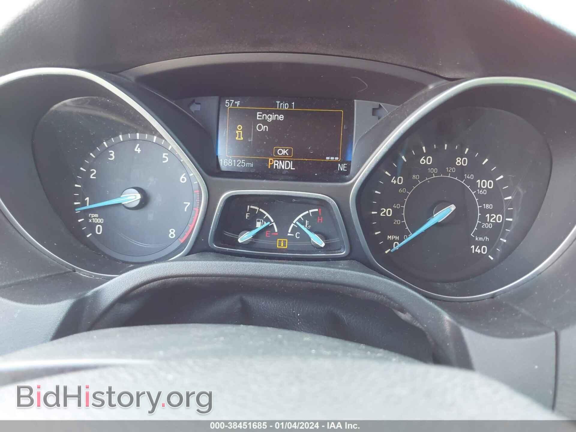 2016 FORD FOCUS - VIN: 1FADP3F25GL336684 - Фото 7