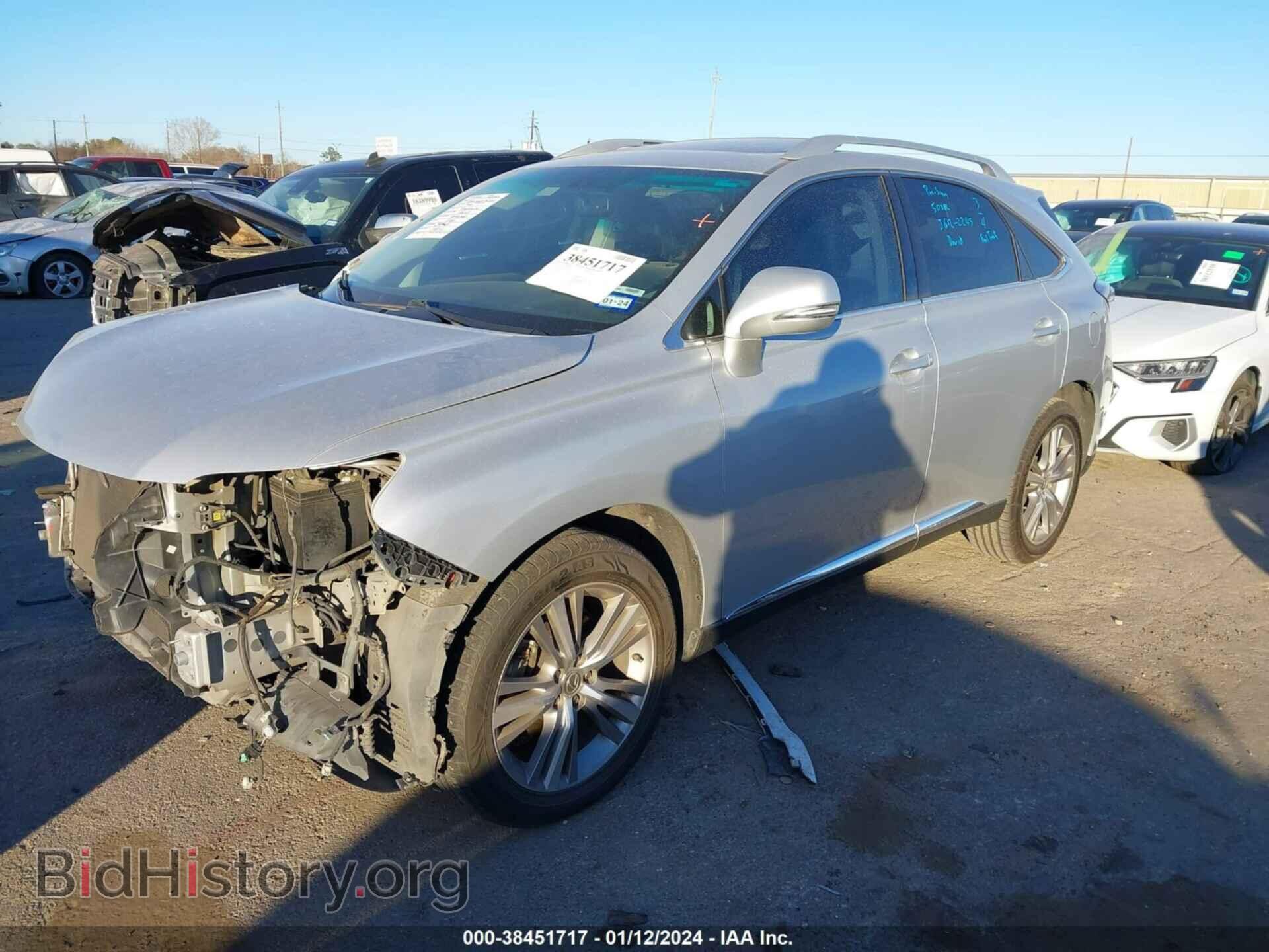 2015 LEXUS RX 350 - VIN: 2T2ZK1BA0FC158992 - Фото 2