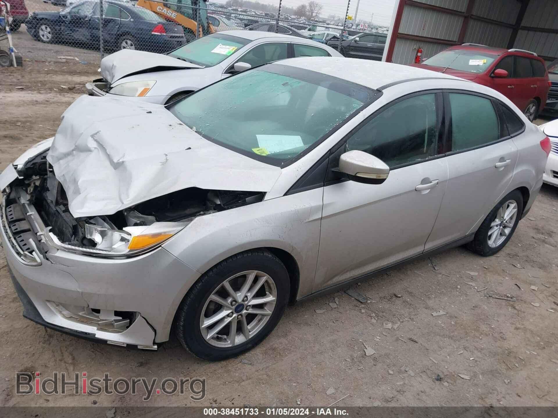 2015 FORD FOCUS - VIN: 1FADP3F2XFL256103 - Фото 2