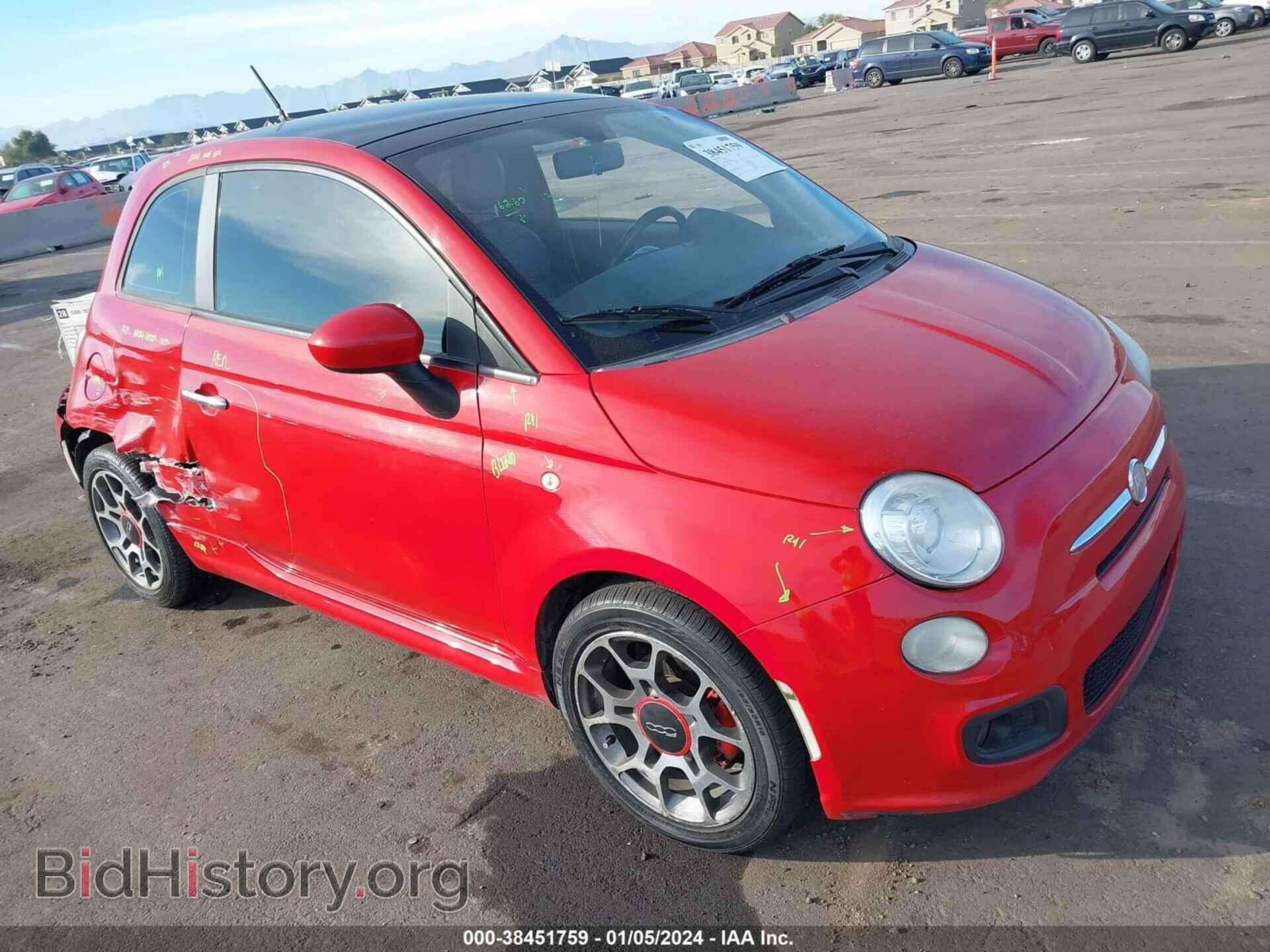 Photo 3C3CFFBR0CT200916 - FIAT 500 2012