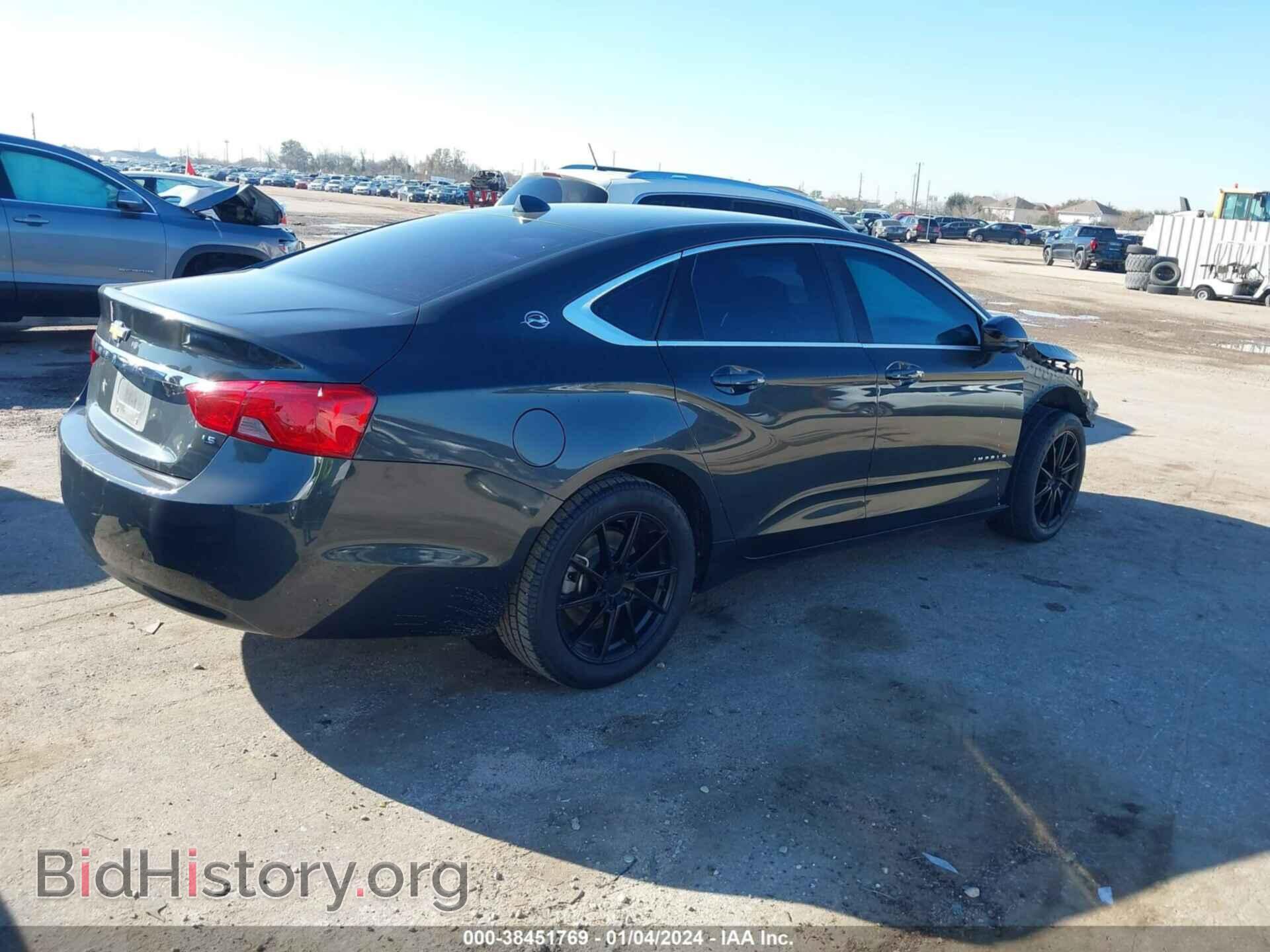 2014 CHEVROLET IMPALA - VIN: 1G11Y5SL2EU169110 - Фото 4