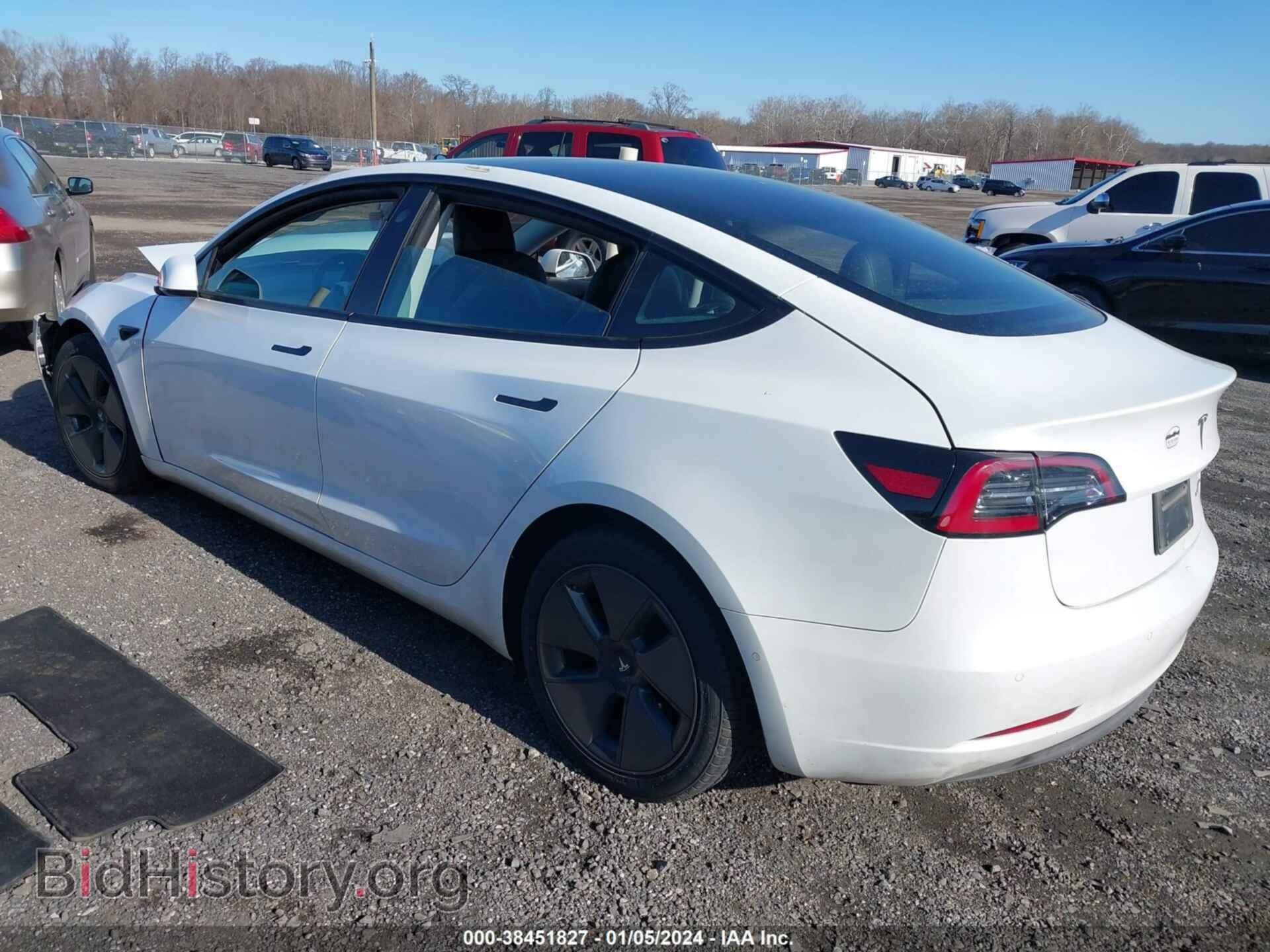2021 TESLA MODEL 3 - VIN: 5YJ3E1EBXMF849333 - Фото 3