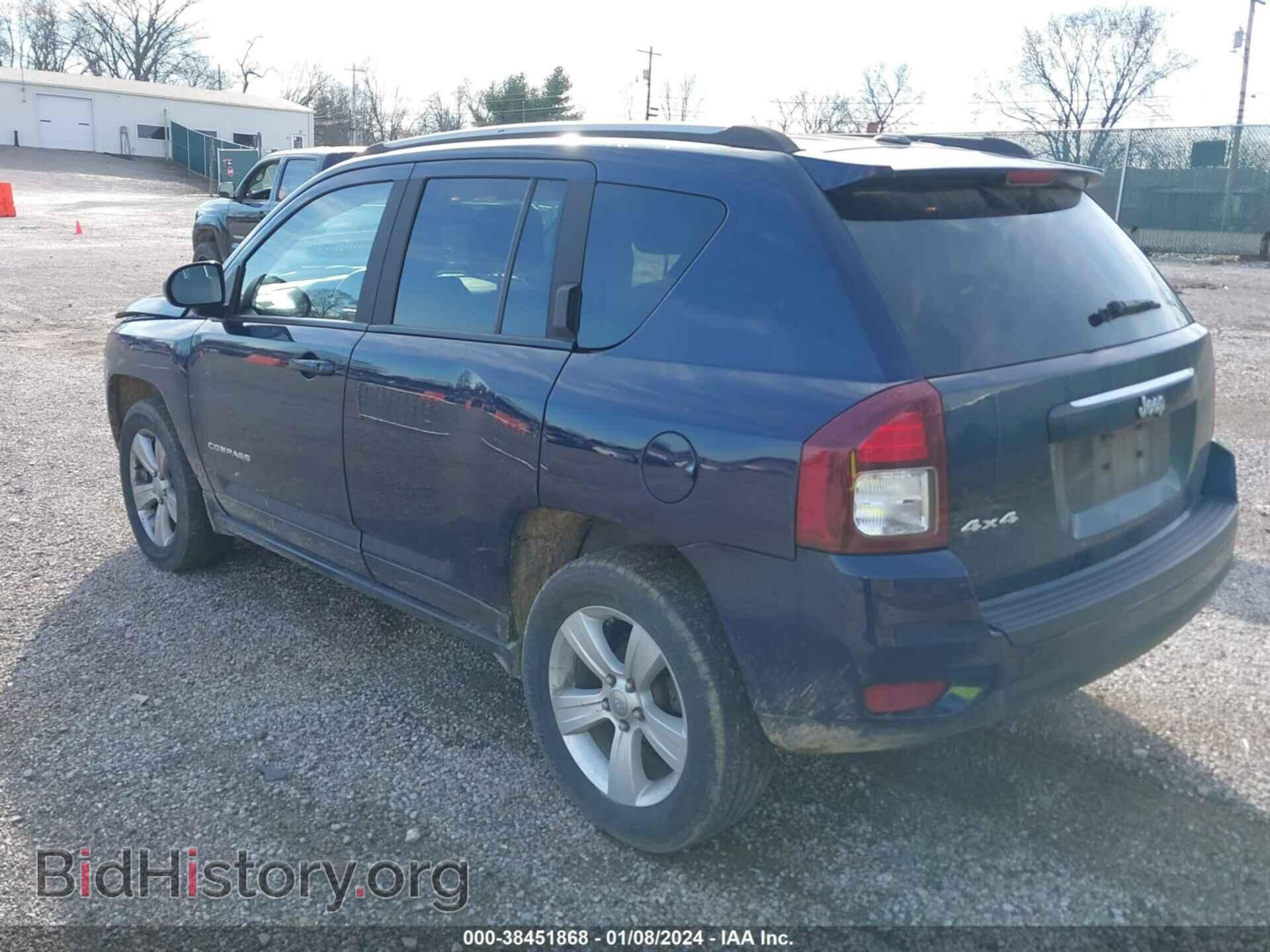 2016 JEEP COMPASS - VIN: 1C4NJDBB2GD571632 - Фото 3