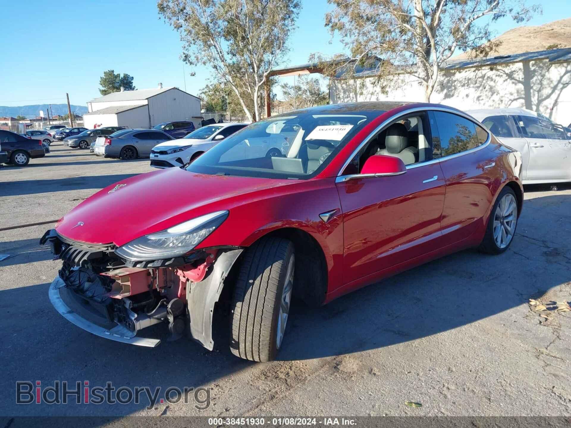 2020 TESLA MODEL 3 - VIN: 5YJ3E1EB6LF638189 - Фото 2