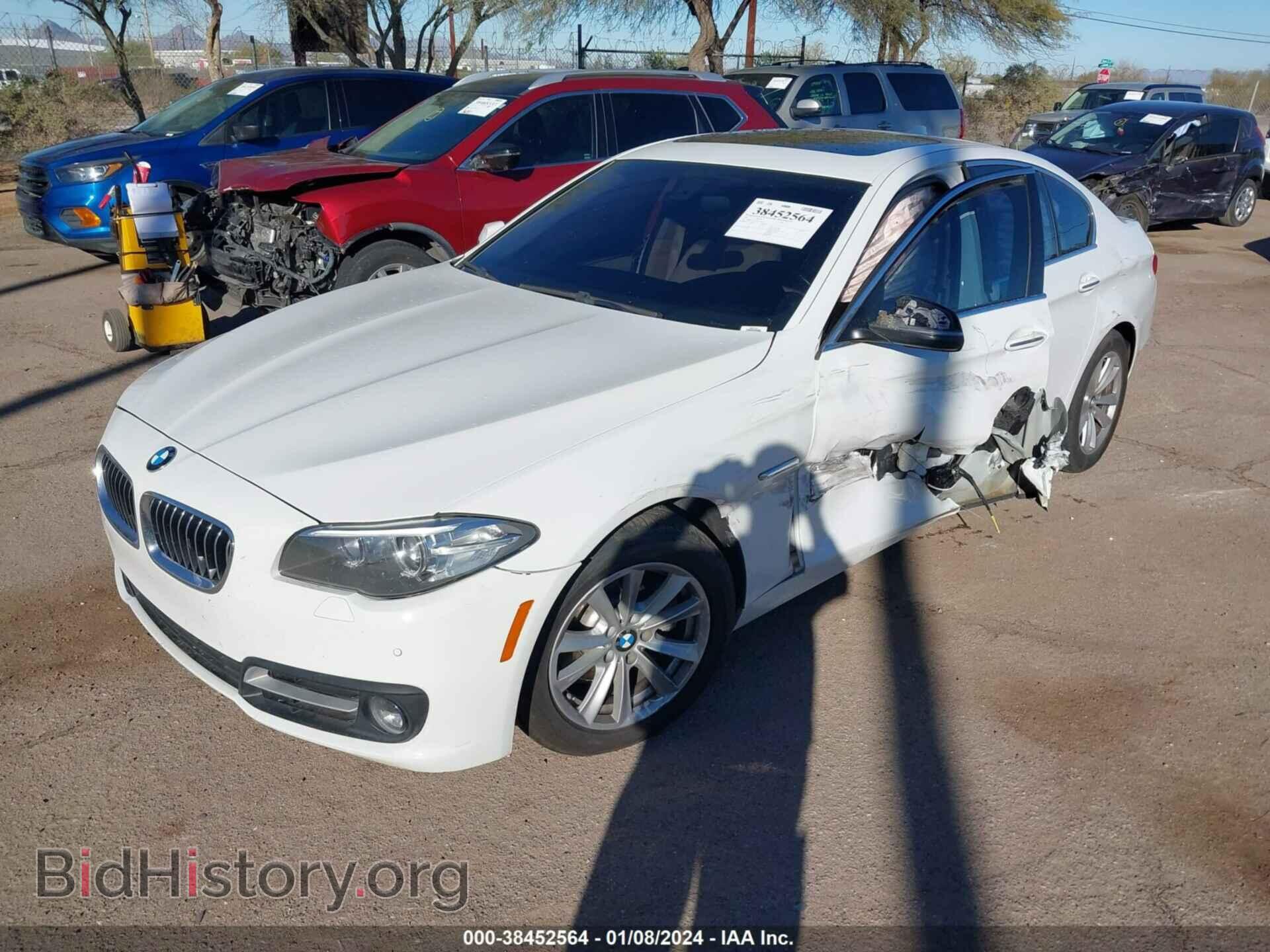 2015 BMW 528I - VIN: WBA5A5C55FD513945 - Фото 2
