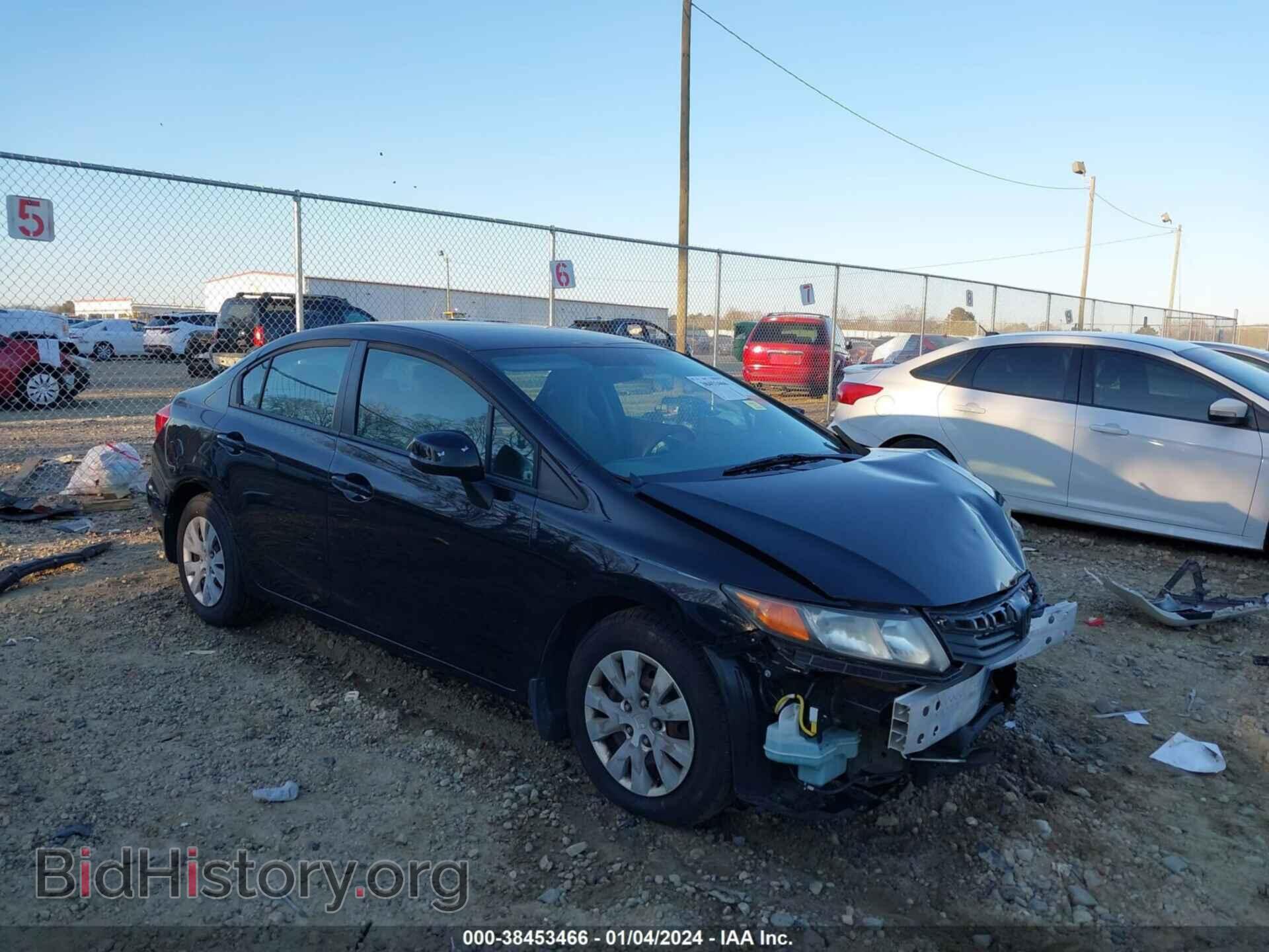 Photo 19XFB2F55CE025863 - HONDA CIVIC 2012