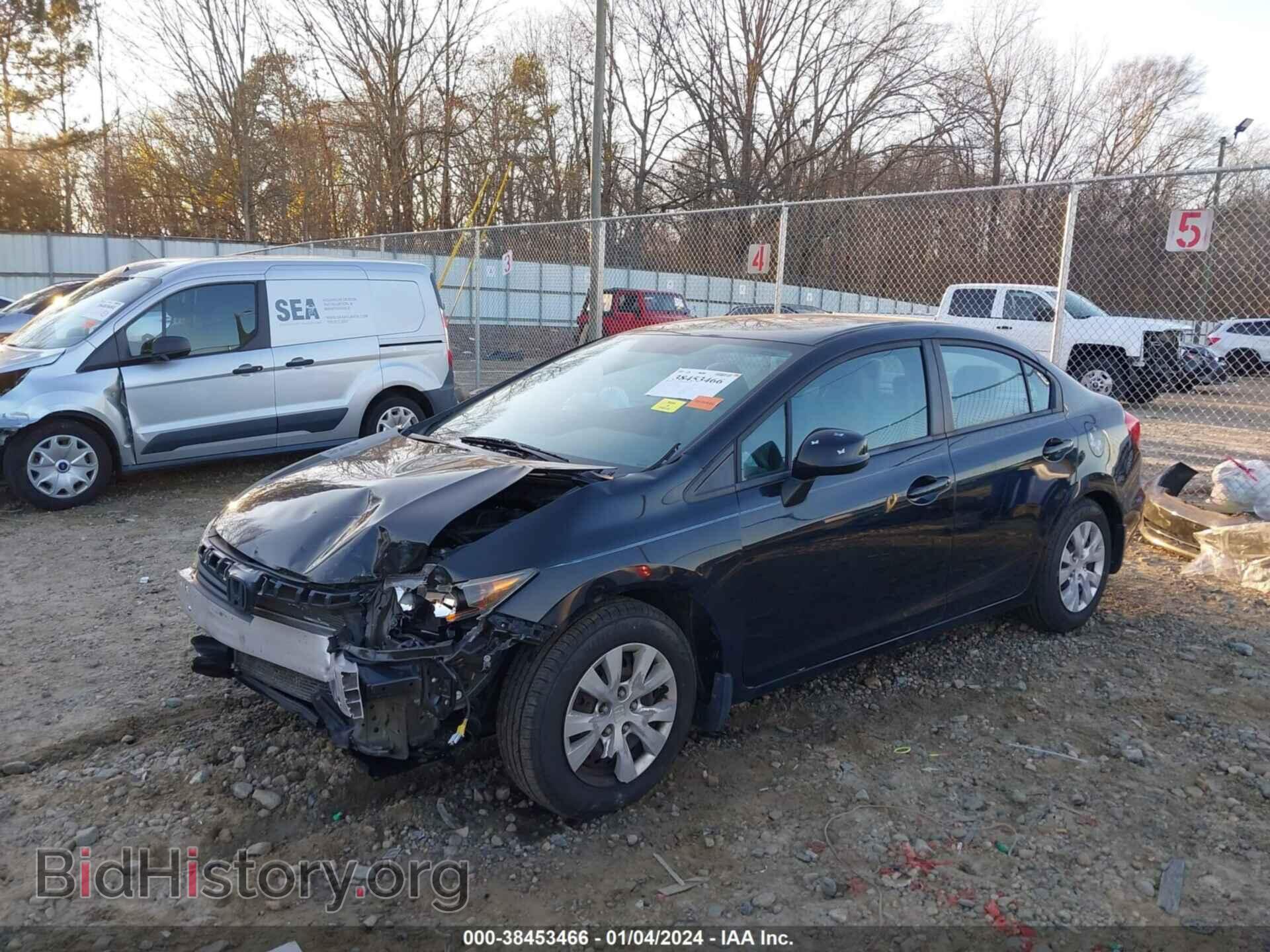 2012 HONDA CIVIC - VIN: 19XFB2F55CE025863 - Photo 2