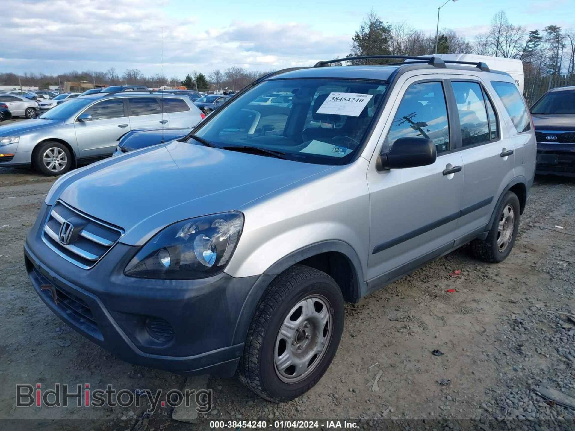 2006 HONDA CR-V - VIN: JHLRD785X6C028094 - Фото 2