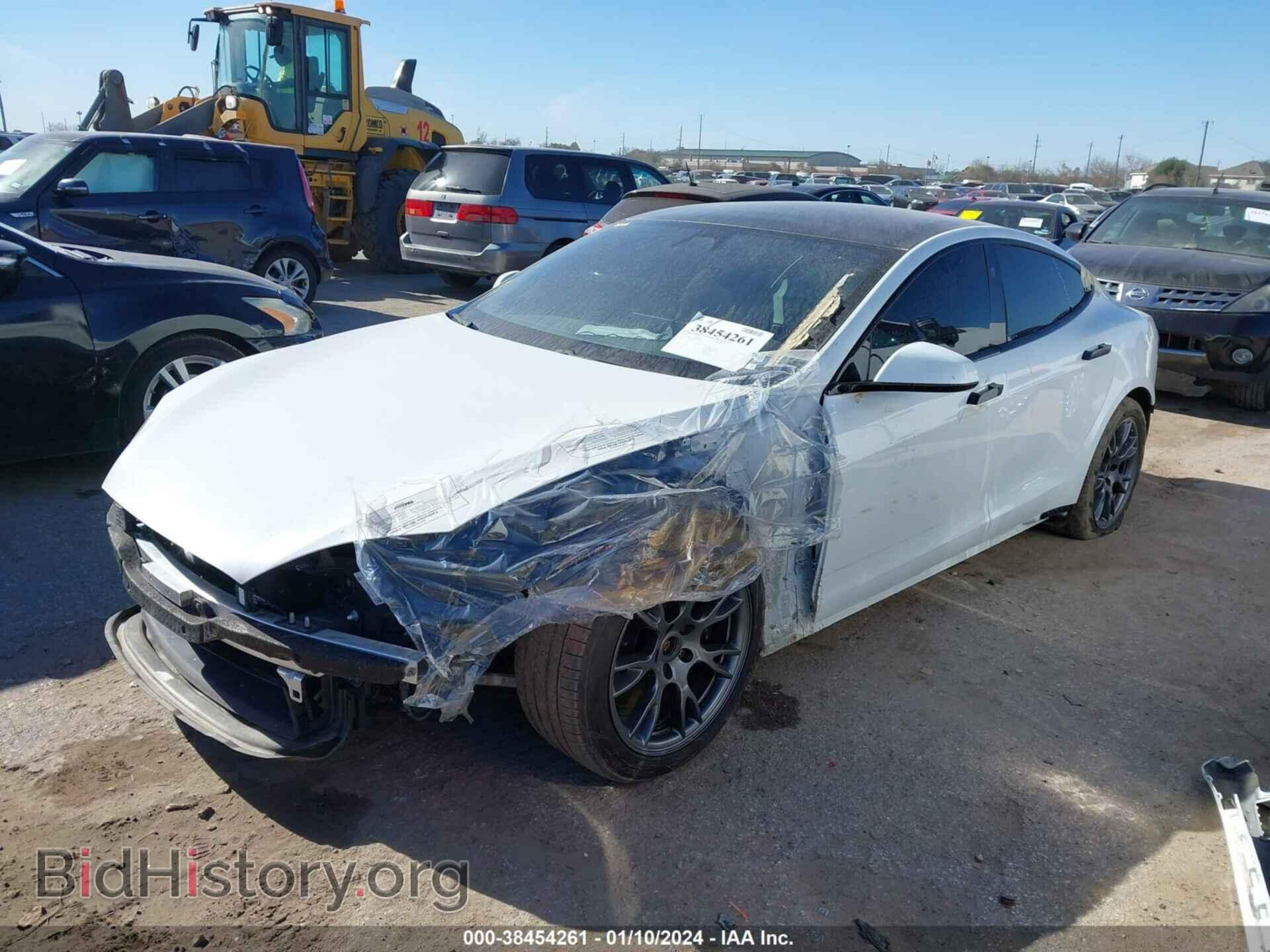 2021 TESLA MODEL S - VIN: 5YJSA1E65MF440604 - Фото 2