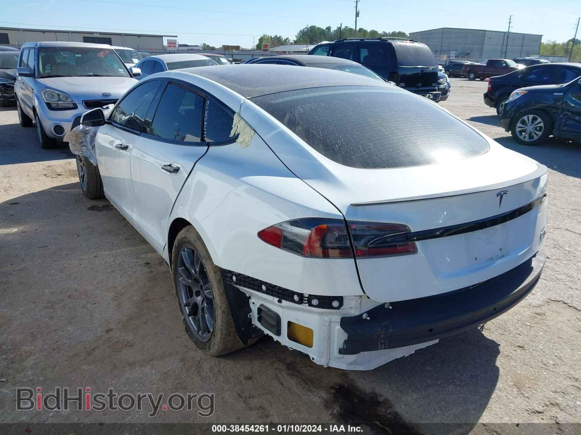 2021 TESLA MODEL S - VIN: 5YJSA1E65MF440604 - Фото 3