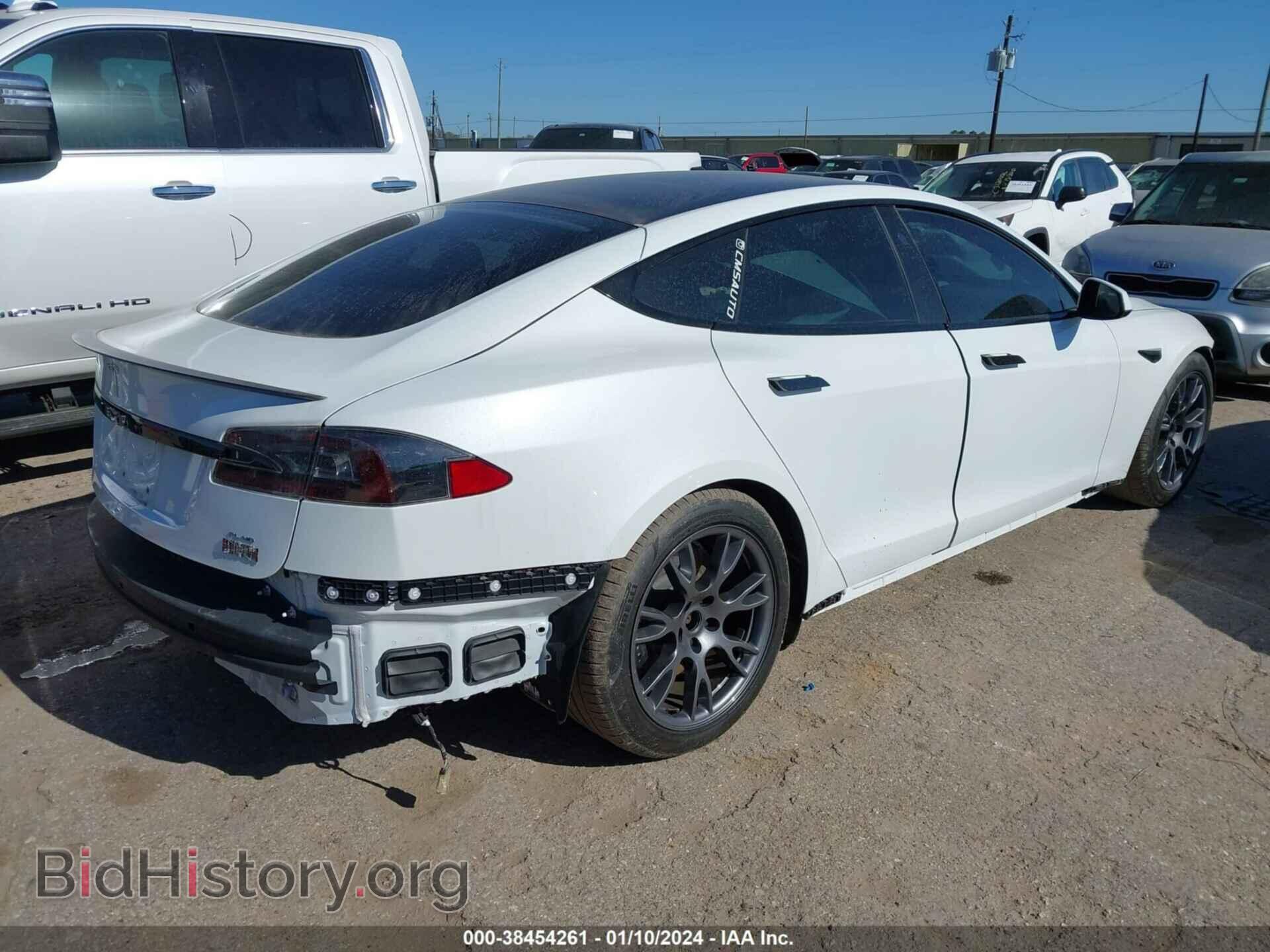 2021 TESLA MODEL S - VIN: 5YJSA1E65MF440604 - Фото 4