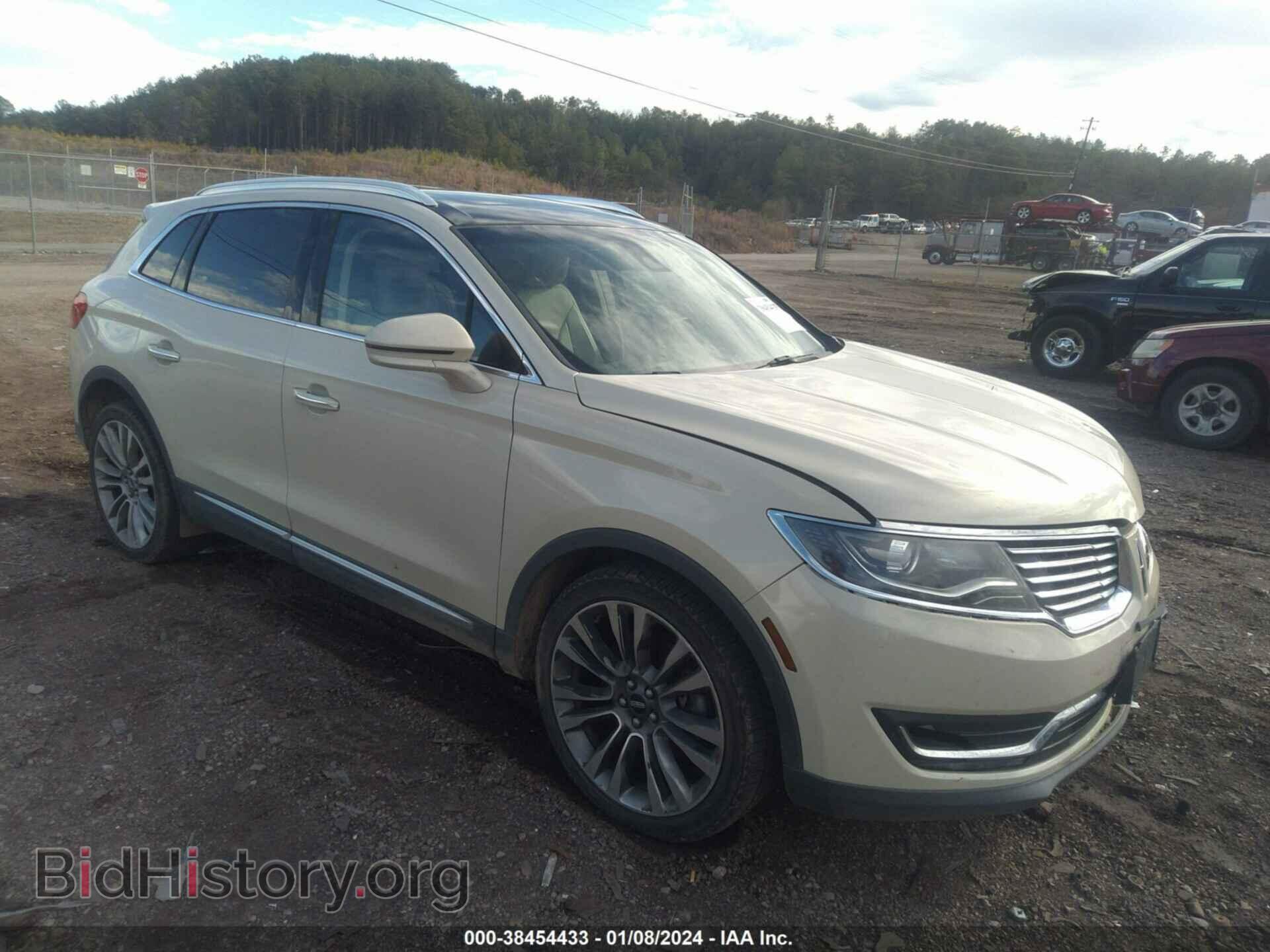 Photo 2LMTJ6LP4GBL38614 - LINCOLN MKX 2016