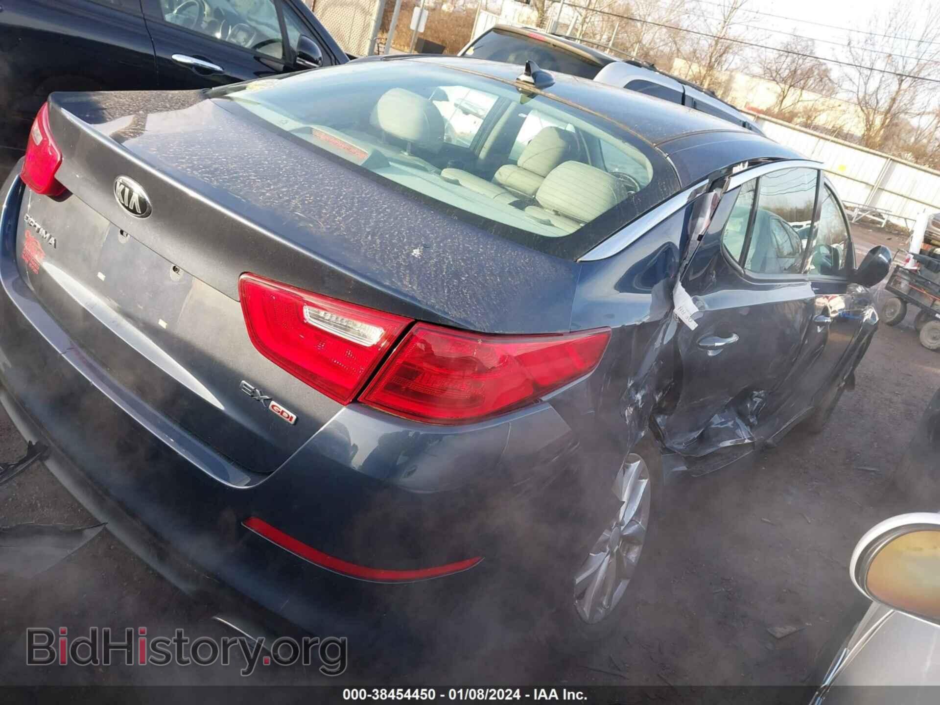 2015 KIA OPTIMA - VIN: 5XXGN4A73FG366139 - Фото 4
