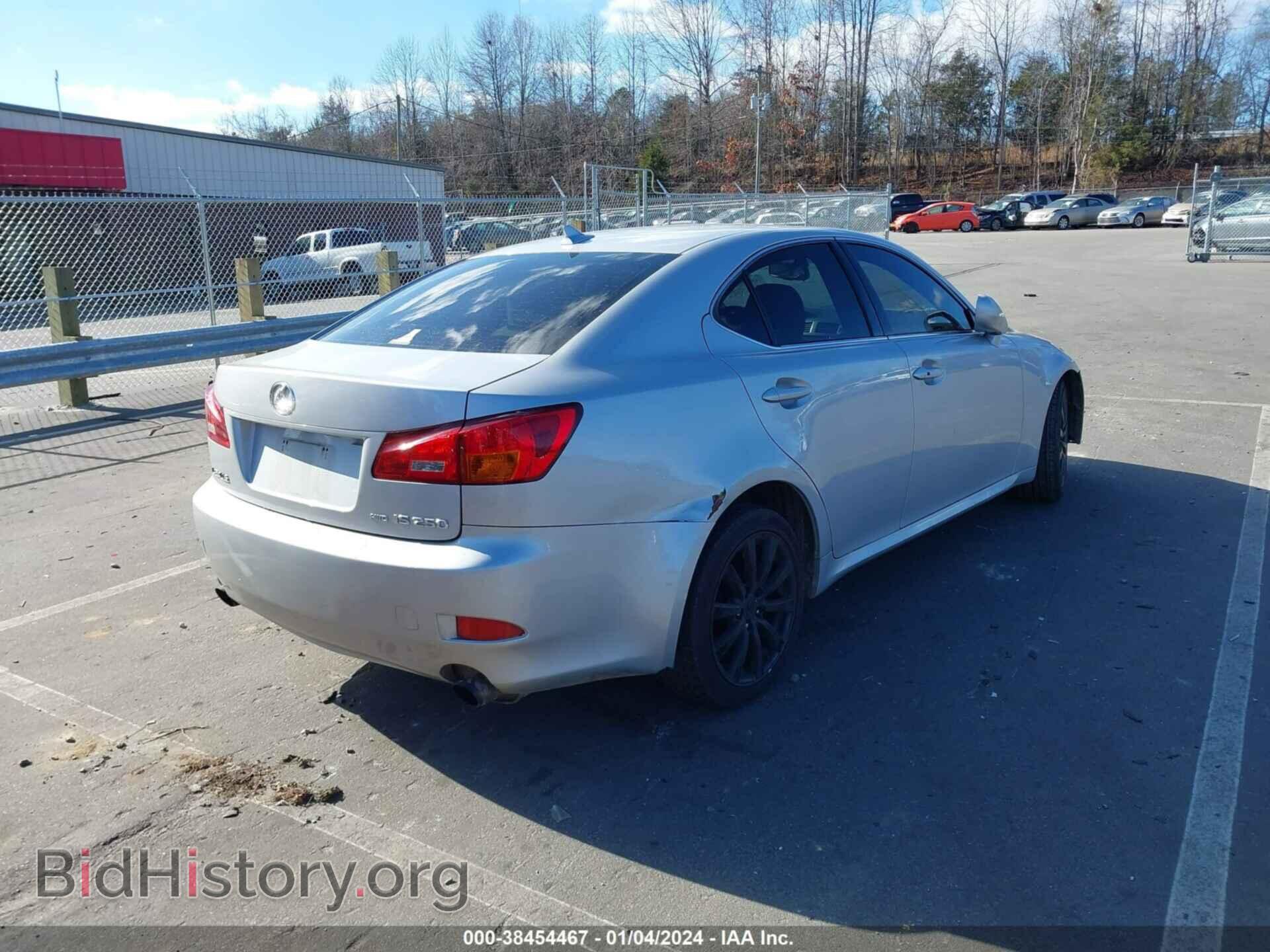 2007 LEXUS IS 250 - VIN: JTHCK262772019072 - Фото 4