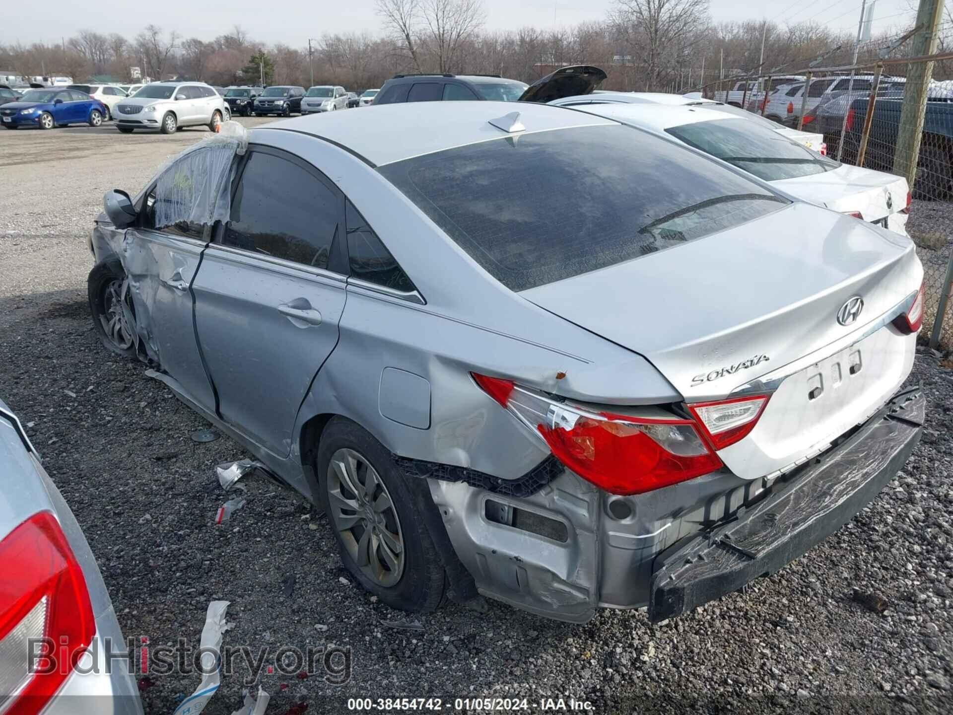 2012 HYUNDAI SONATA - VIN: 5NPEB4AC5CH423681 - Фото 3