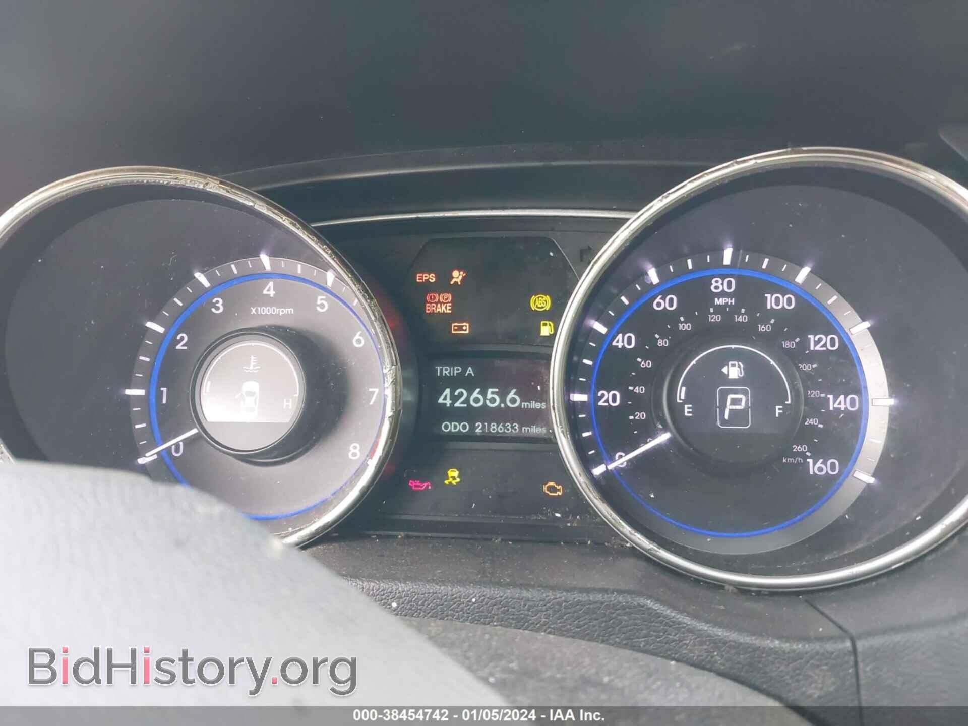 2012 HYUNDAI SONATA - VIN: 5NPEB4AC5CH423681 - Фото 7