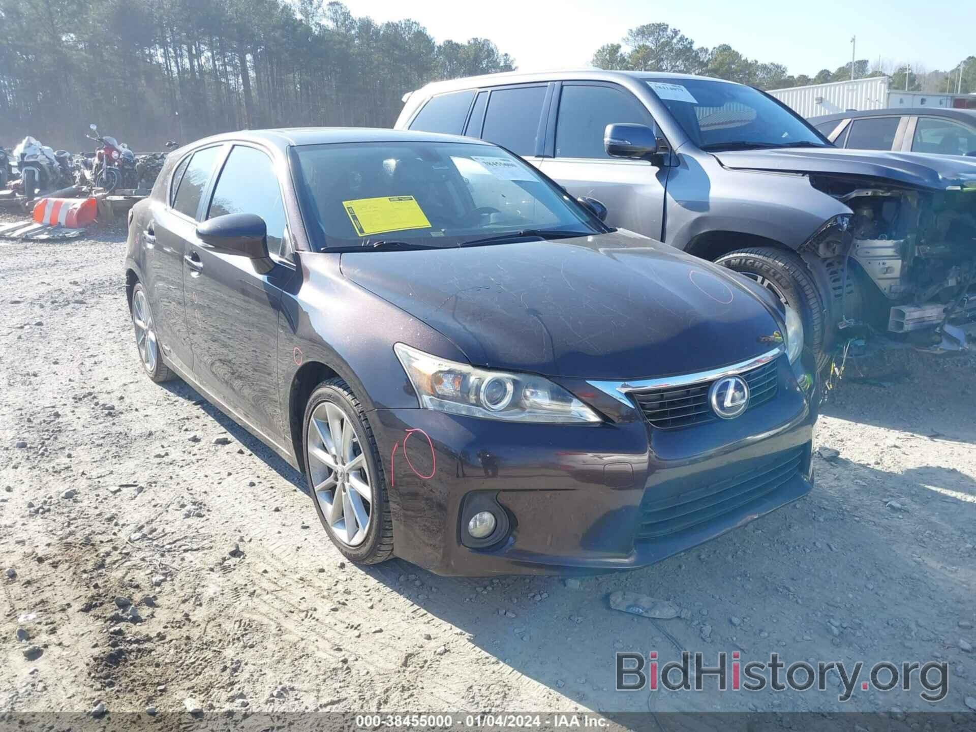 Photo JTHKD5BH2D2129217 - LEXUS CT 200H 2013