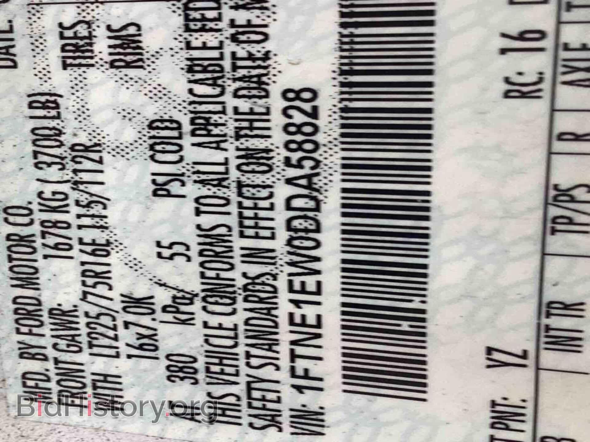 2013 FORD E-150 - VIN: 1FTNE1EW0DDA58828 - Фото 2