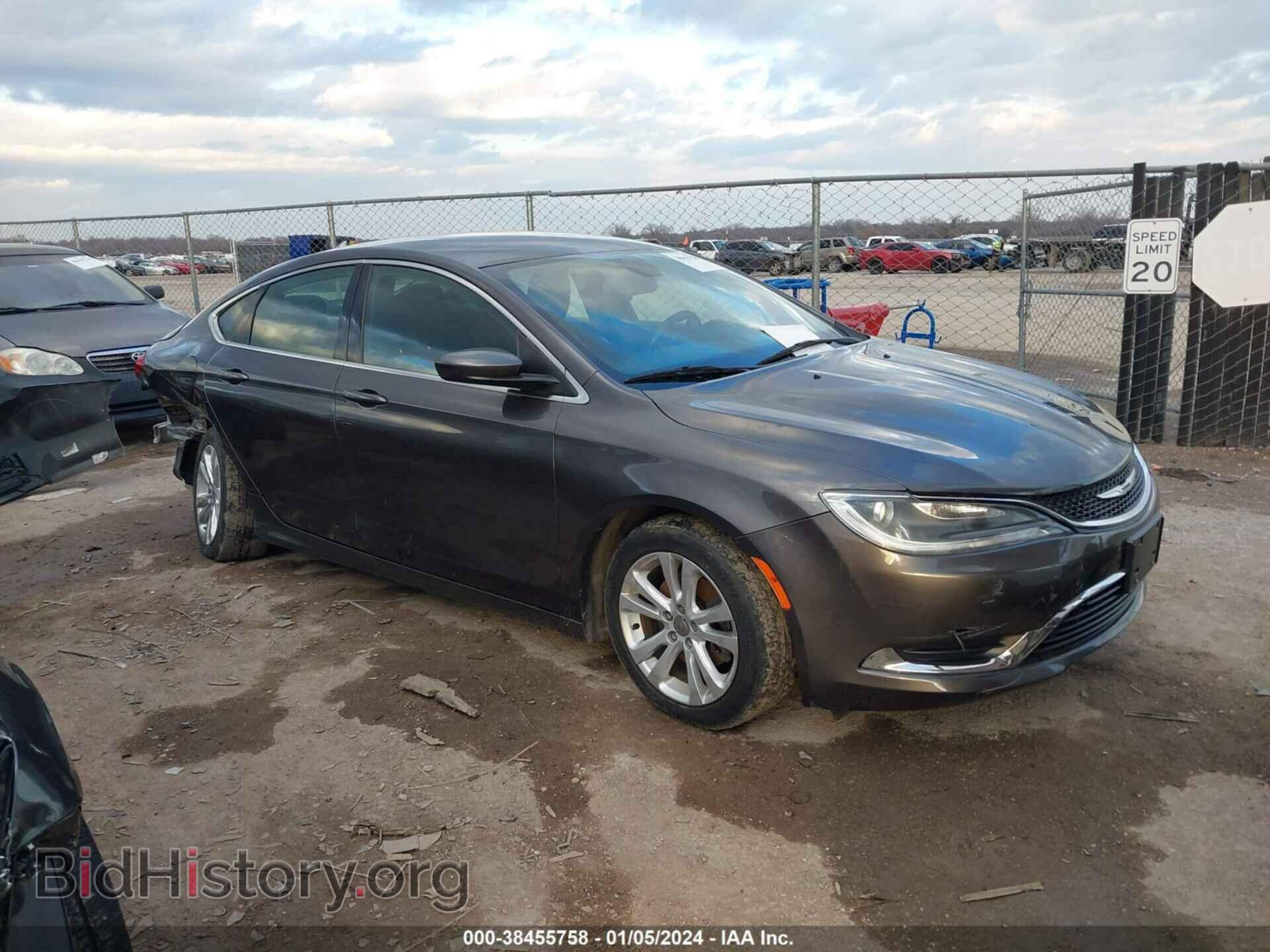 Фотография 1C3CCCABXGN137079 - CHRYSLER 200 2016