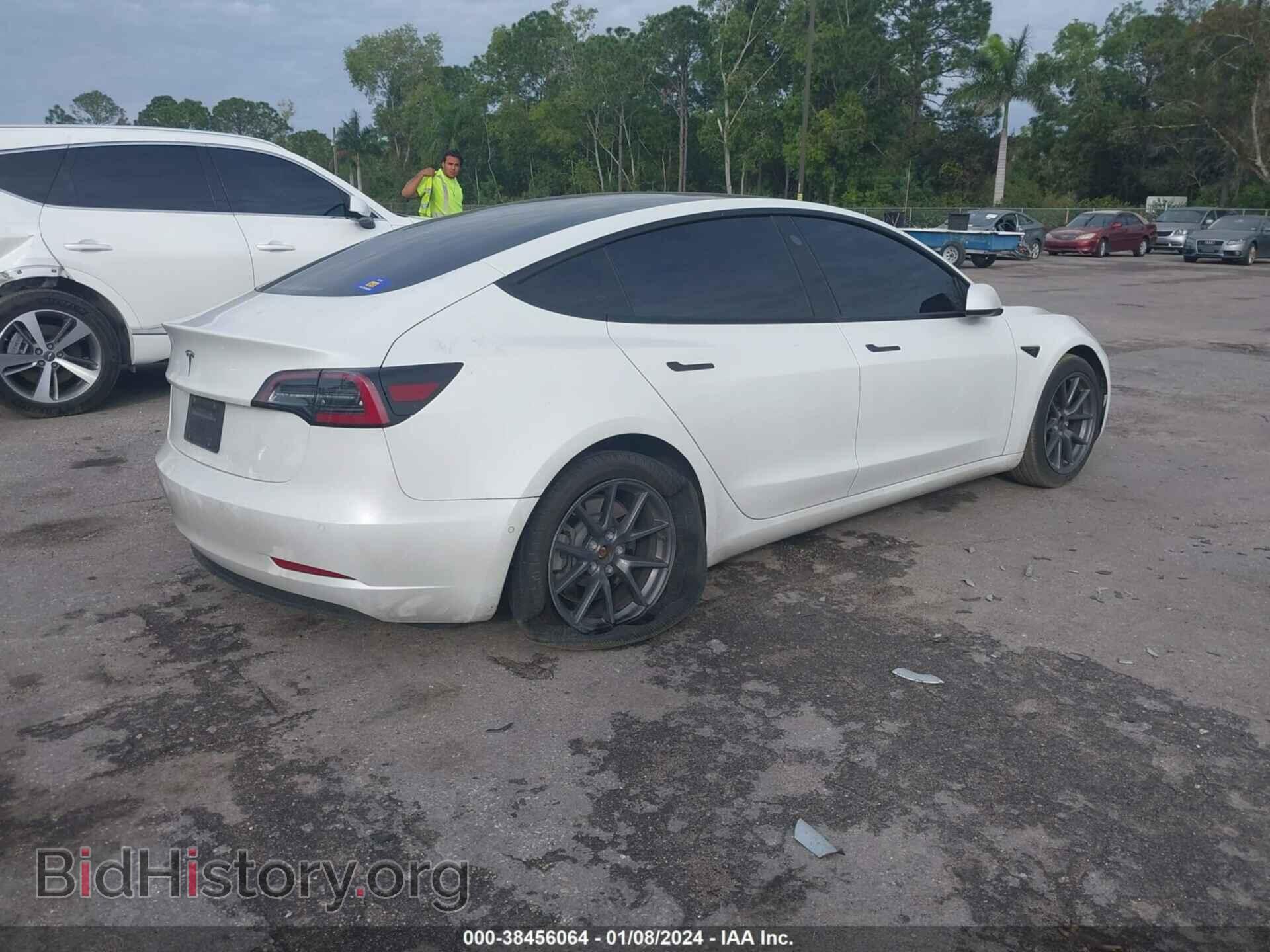 2021 TESLA MODEL 3 - VIN: 5YJ3E1EA5MF023397 - Фото 4