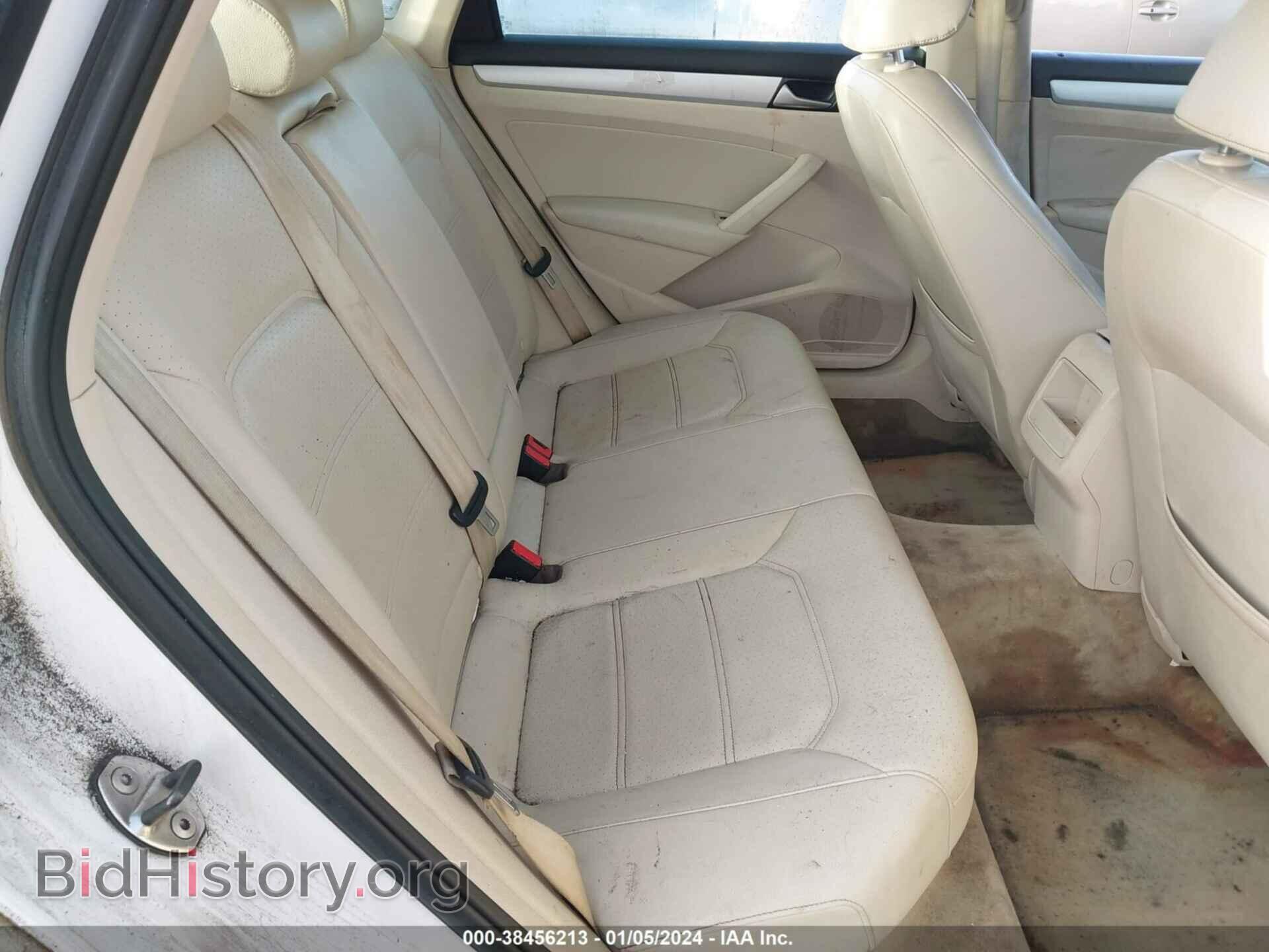 2012 VOLKSWAGEN PASSAT - VIN: 1VWBP7A39CC093204 - Фото 8