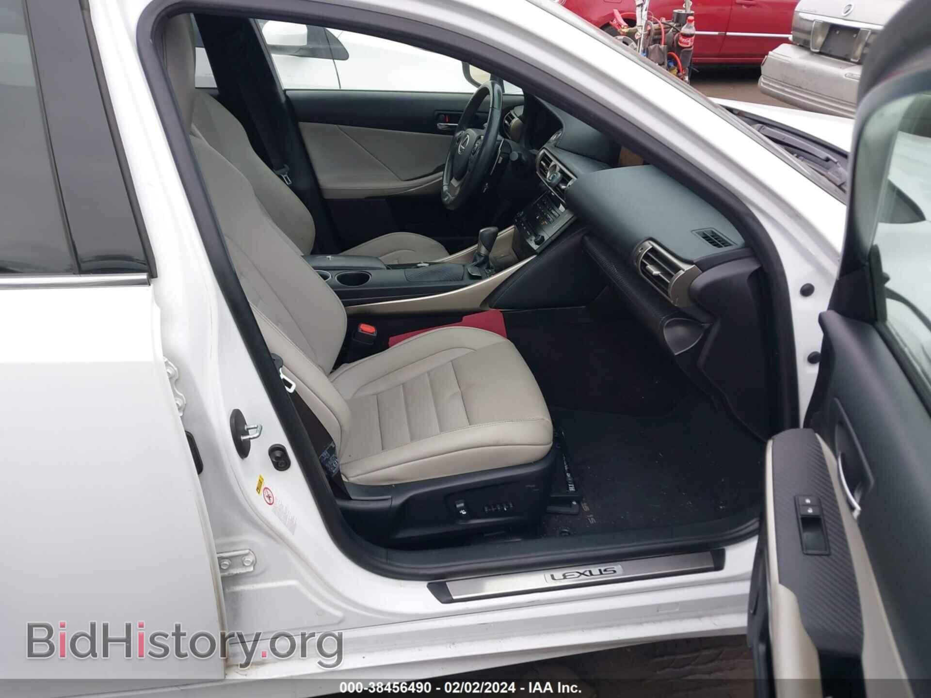 2014 LEXUS IS 350 - VIN: JTHCE1D22E5004625 - Фото 5