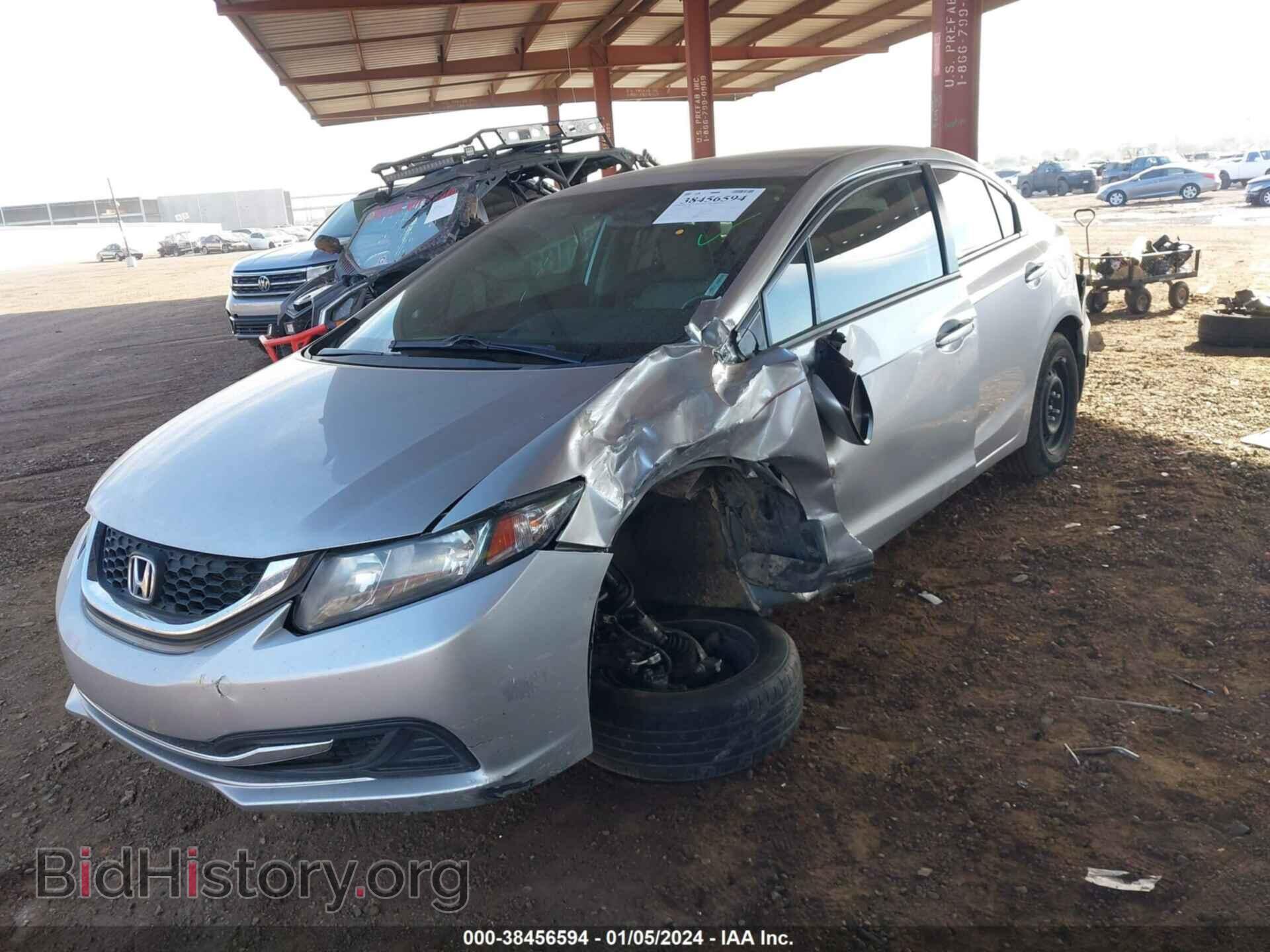 2015 HONDA CIVIC - VIN: 19XFB2E52FE013983 - Фото 2