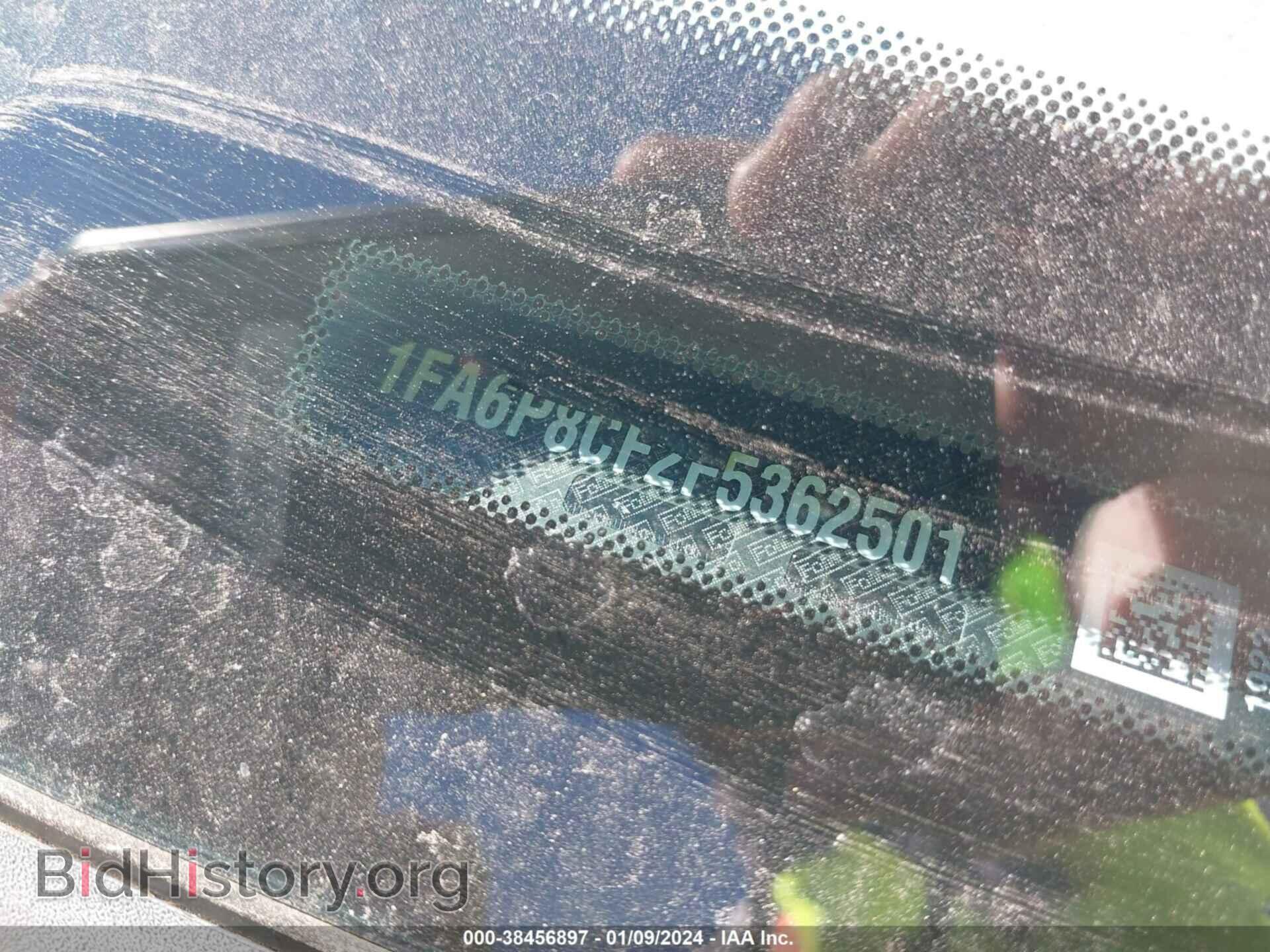 2015 FORD MUSTANG - VIN: 1FA6P8CF2F5362501 - Фото 9