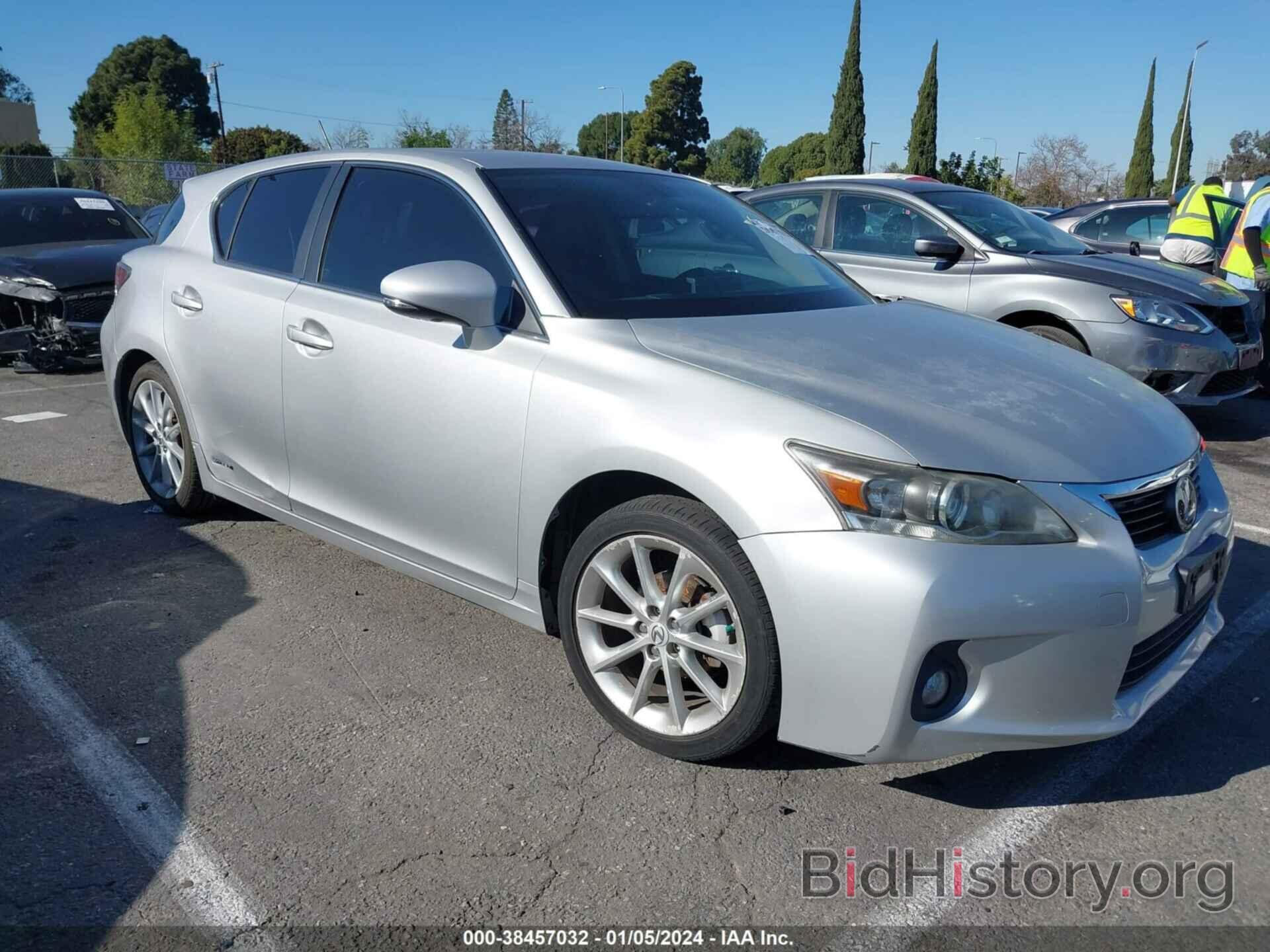 Photo JTHKD5BH3C2082519 - LEXUS CT 200H 2012