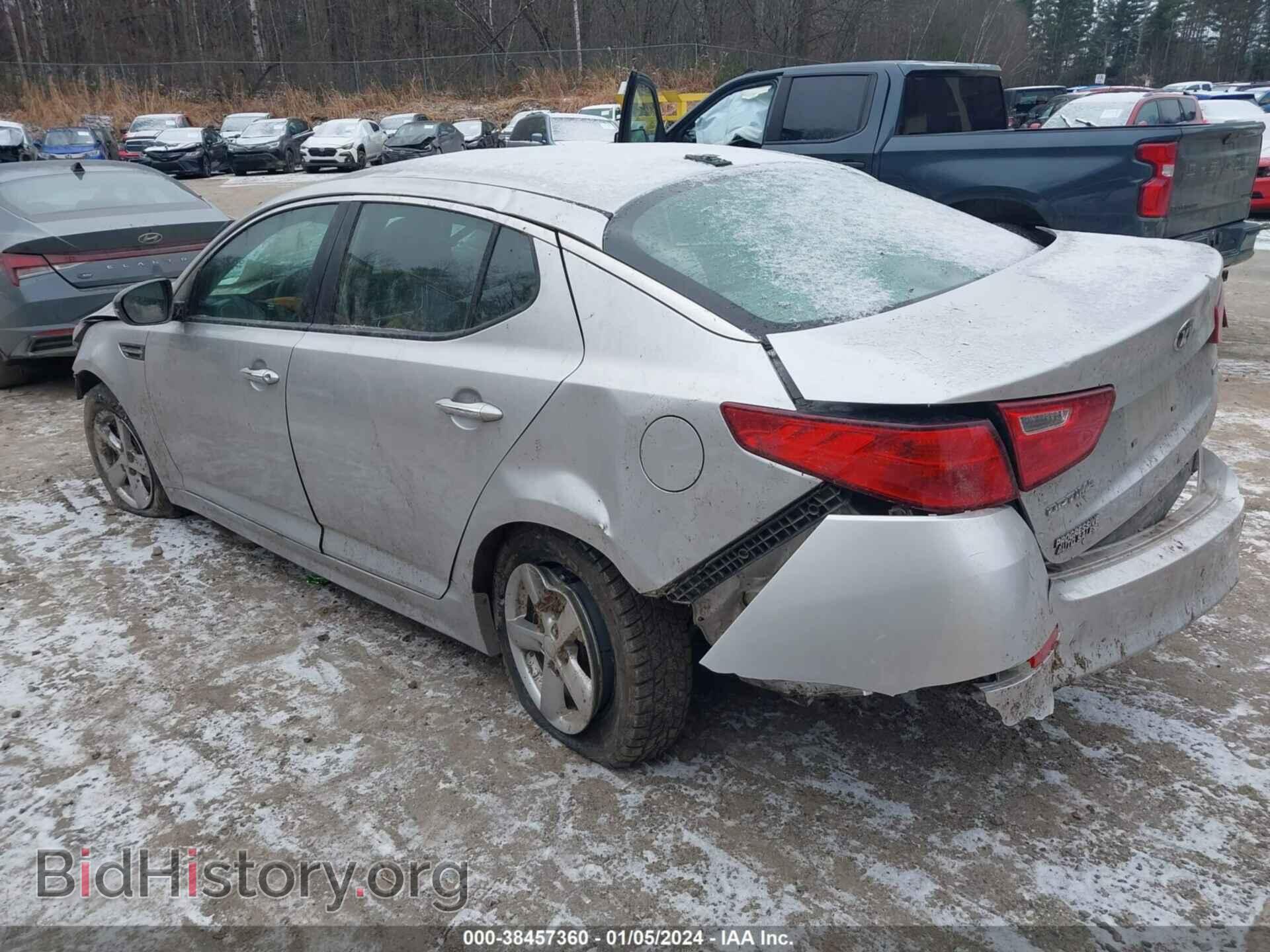 2014 KIA OPTIMA - VIN: KNAGM4A78E5493049 - Photo 3