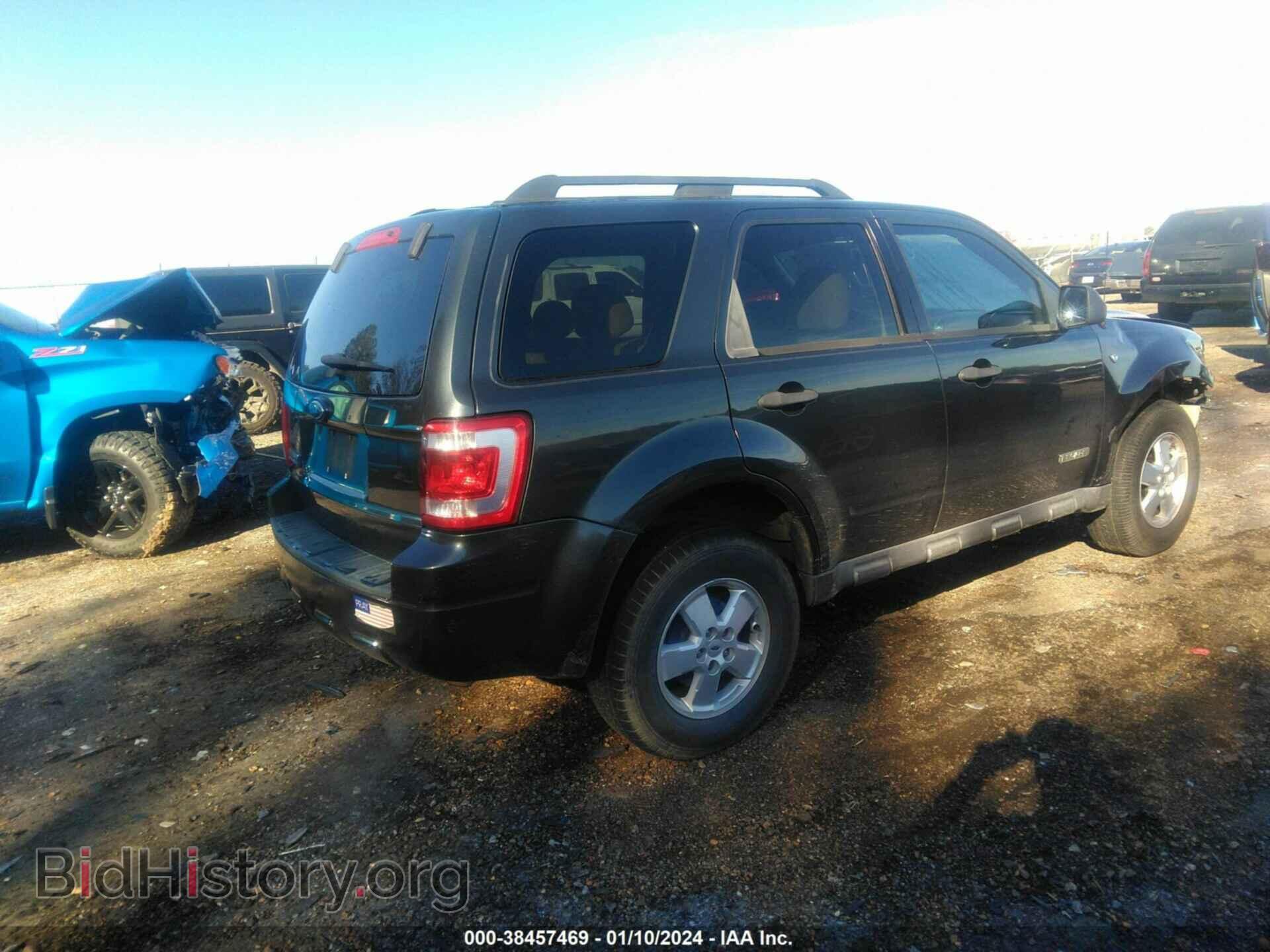 2008 FORD ESCAPE - VIN: 1FMCU03138KA16923 - Фото 4