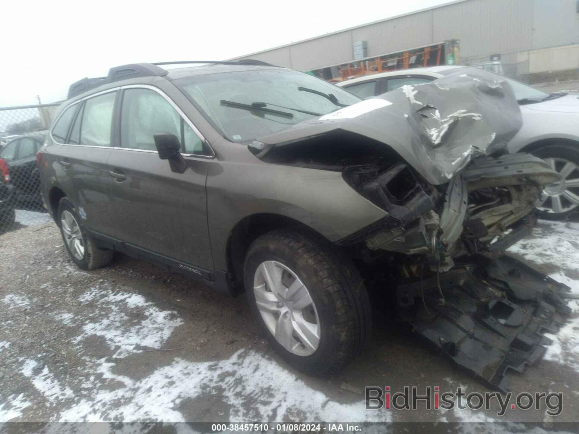 Photo 4S4BSBAC5G3352163 - SUBARU OUTBACK 2016