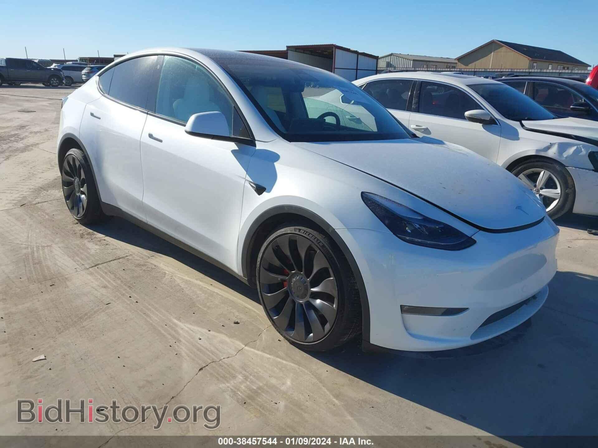 Фотография 7SAYGDEF0PF760494 - TESLA MODEL Y 2023