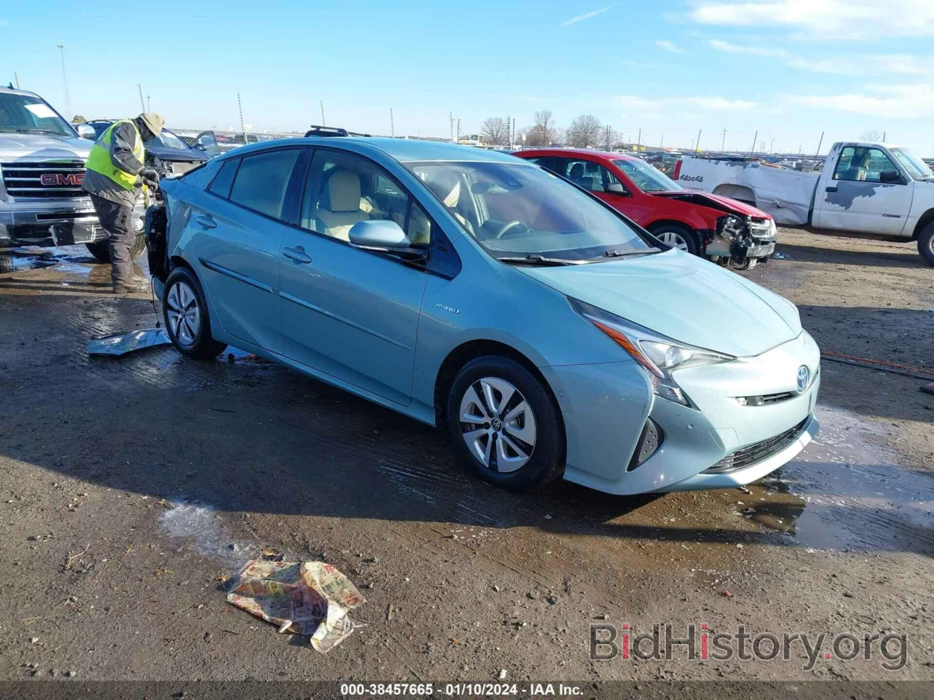 Photo JTDKBRFU5J3071129 - TOYOTA PRIUS 2018