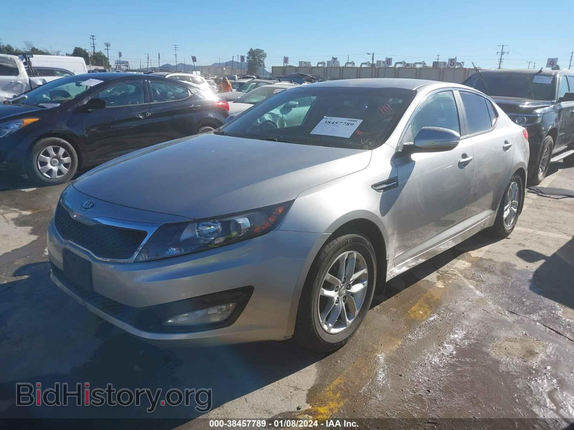 2013 KIA OPTIMA - VIN: KNAGM4A71D5414755 - Фото 2