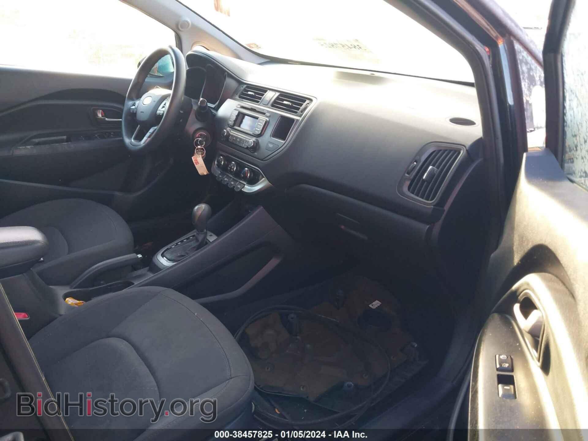 2012 KIA RIO5 - VIN: KNADN5A34C6021344 - Фото 5